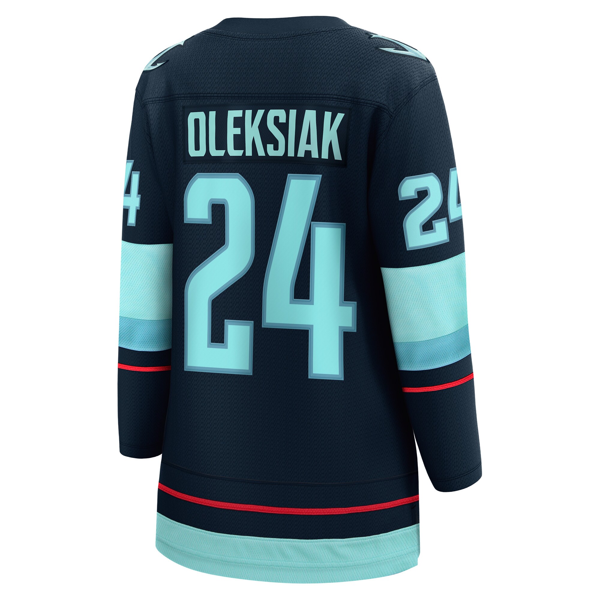 Jamie Oleksiak Seattle Kraken Fanatics Women's Home Breakaway Player Jersey - Deep Sea Blue