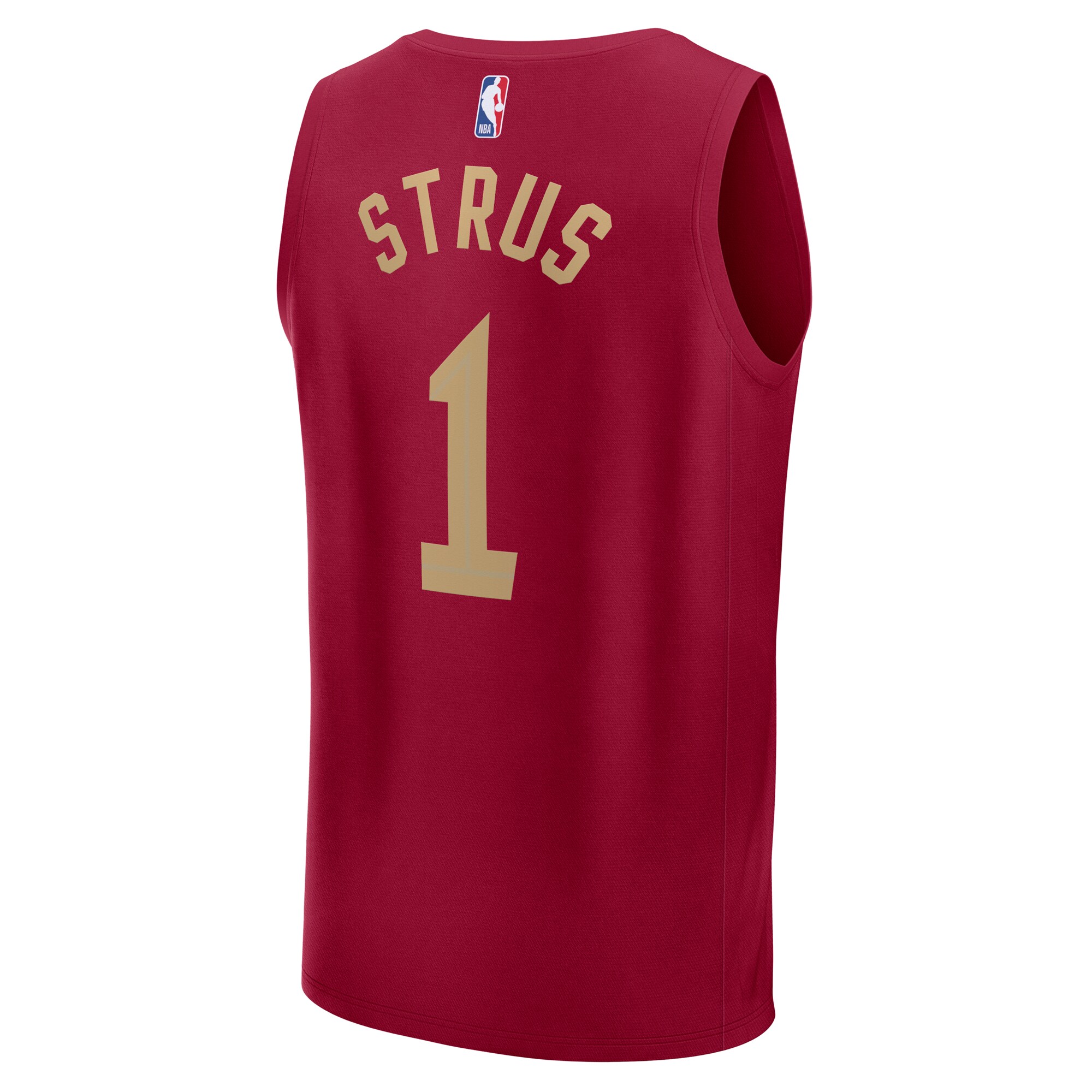 Max Strus Cleveland Cavaliers Fanatics Youth Fast Break Player Jersey - Icon Edition - Wine