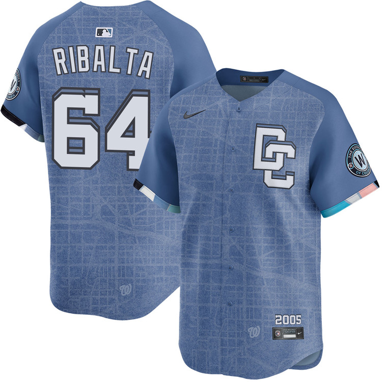 Orlando Ribalta Washington Nationals City Connect 2.0 Limited Jersey