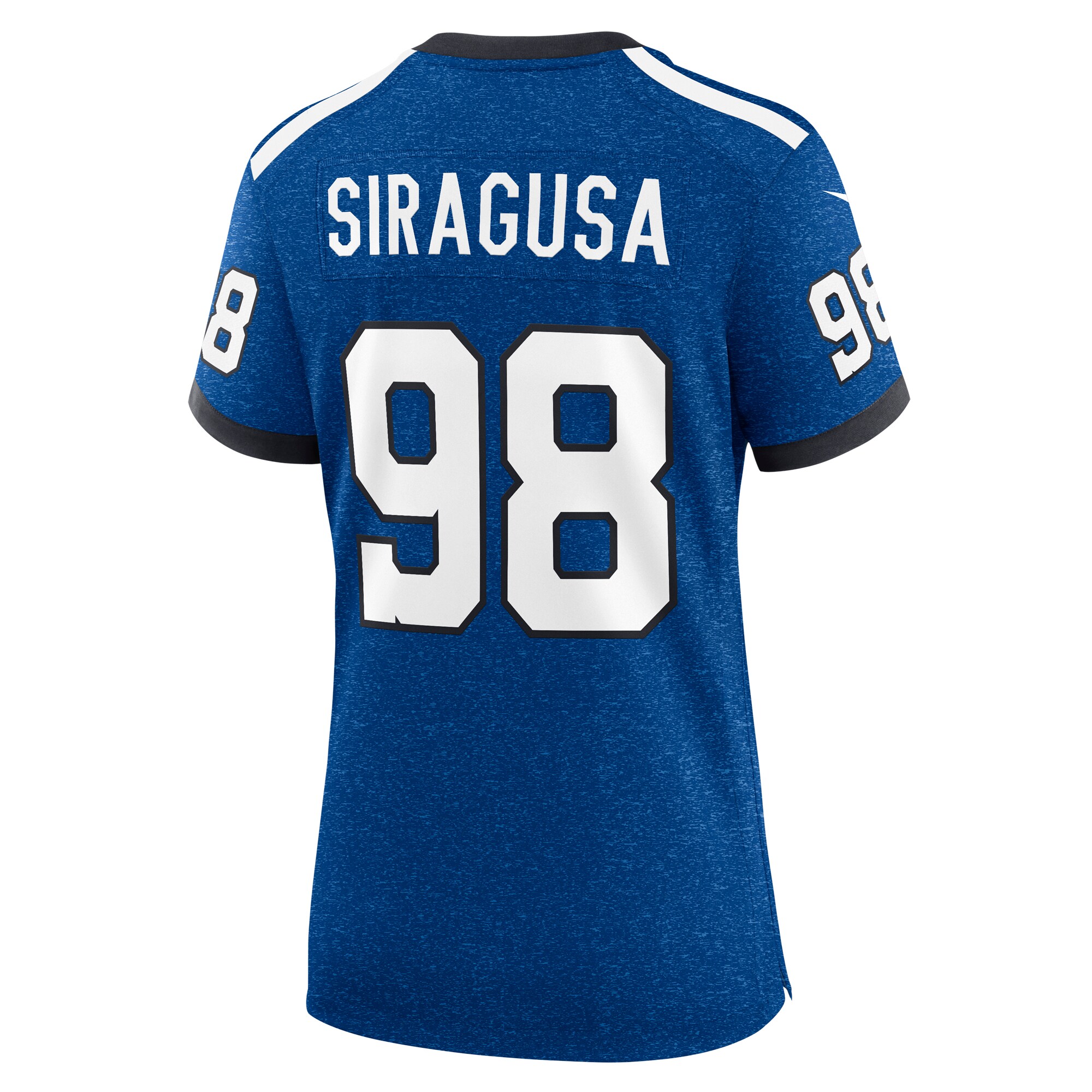 Tony Siragusa Indianapolis Colts  Women's Indiana Nights Alternate Game Jersey - Royal