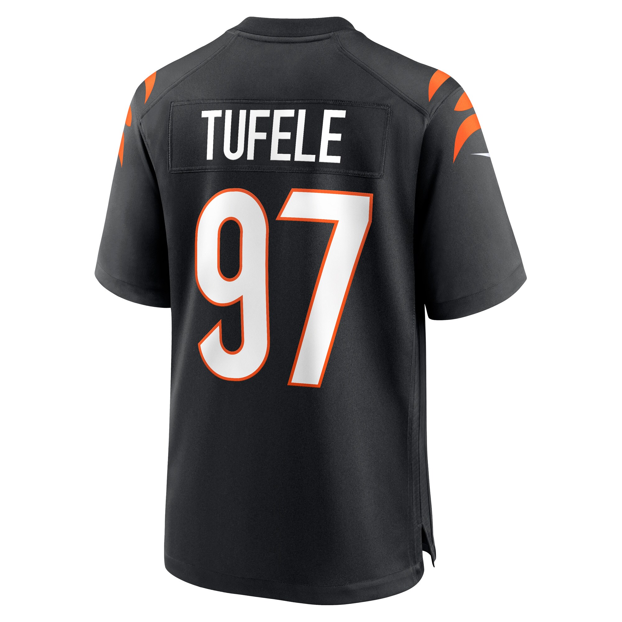 Jay Tufele Cincinnati Bengals  Game Player Jersey - Black