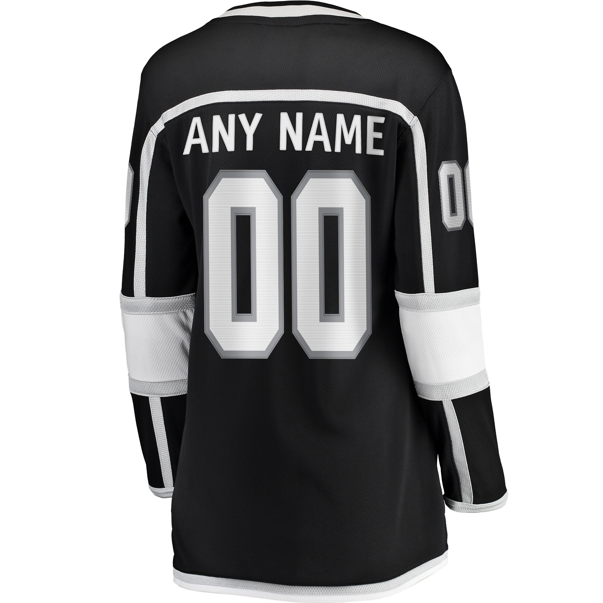 Los Angeles Kings Fanatics Women's Home Breakaway Custom Jersey - Black