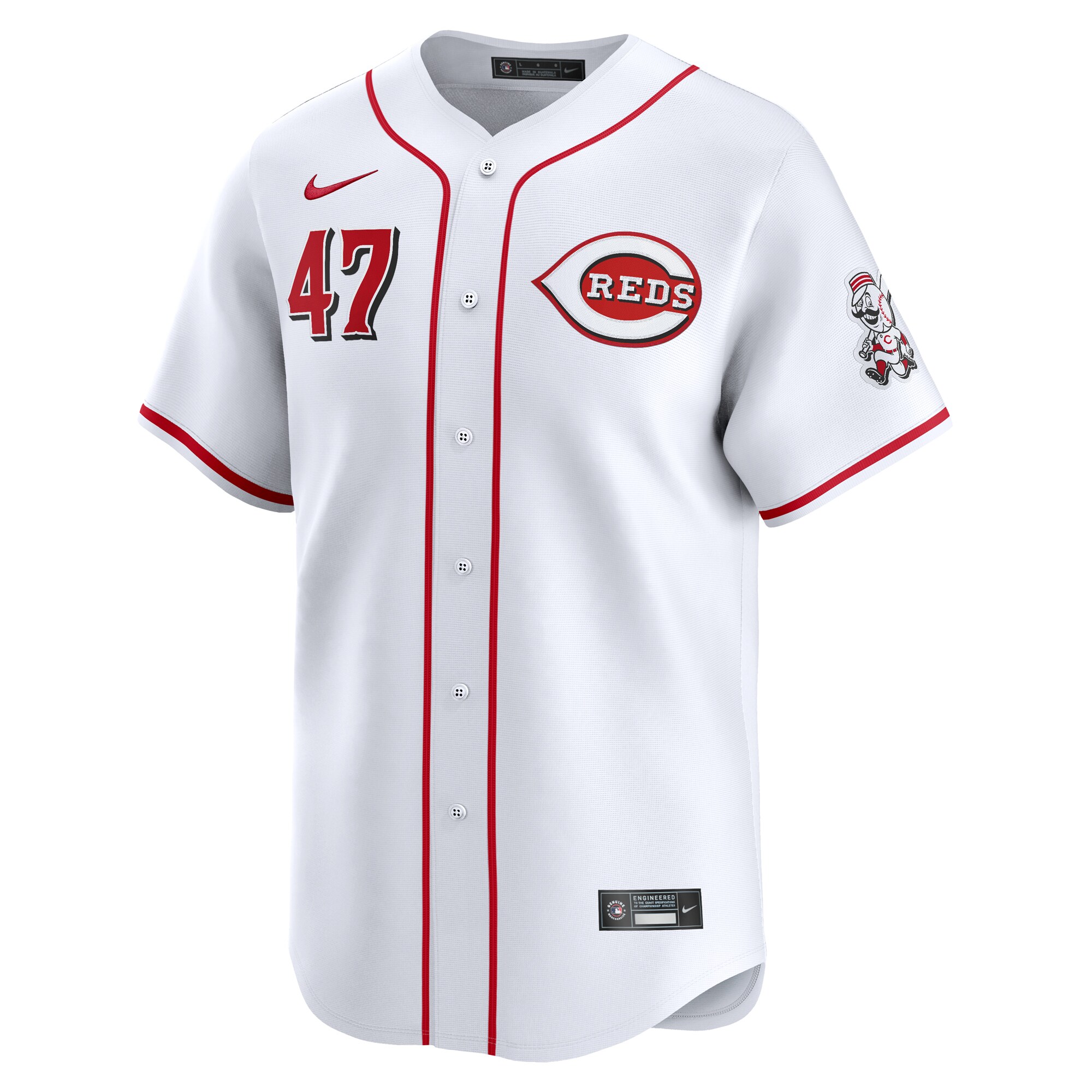 Frankie Montas Cincinnati Reds  Home Limited Player Jersey - White