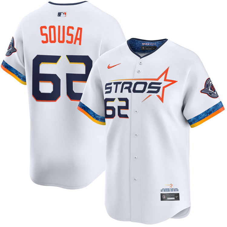 Bennett Sousa Houston Astros City Connect 2.0 Limited Jersey