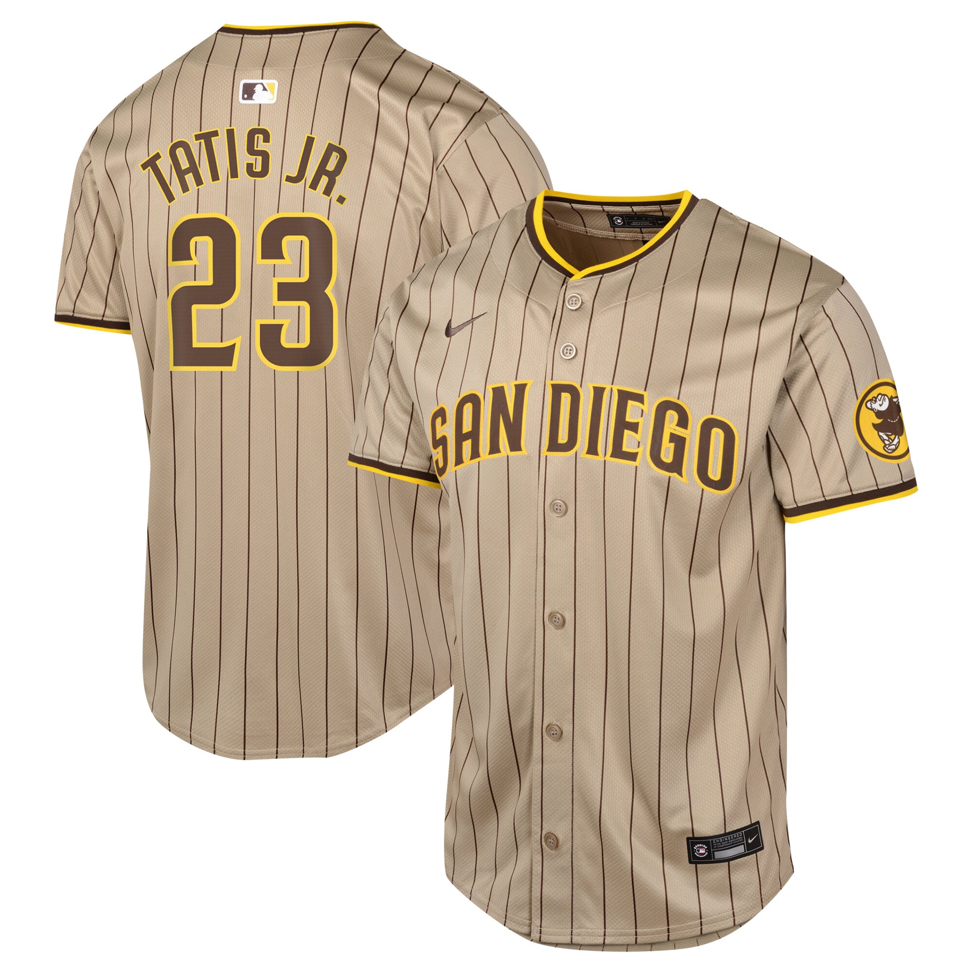 Fernando Tatis Jr. San Diego Padres Youth Alternate Limited Player Jersey - Sand