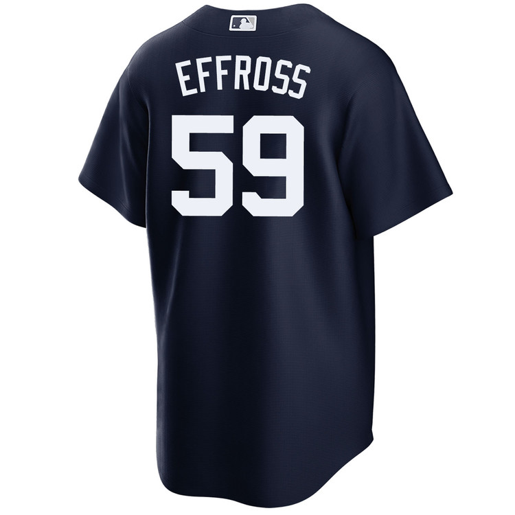 Scott Effross New York Yankees Alternate Navy World Series Jersey