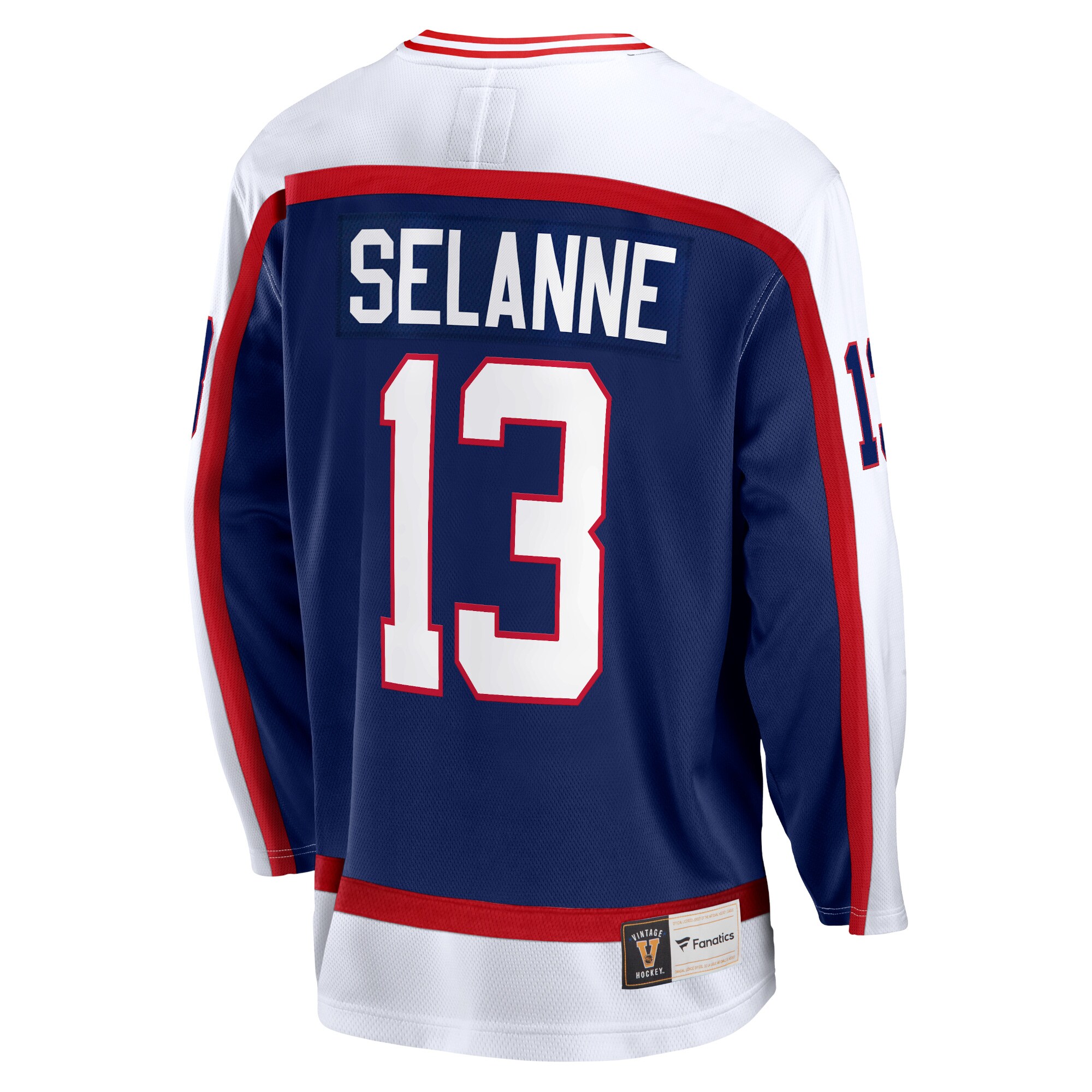 Teemu Selanne Winnipeg Jets Fanatics Breakaway Retired Player Jersey - Navy