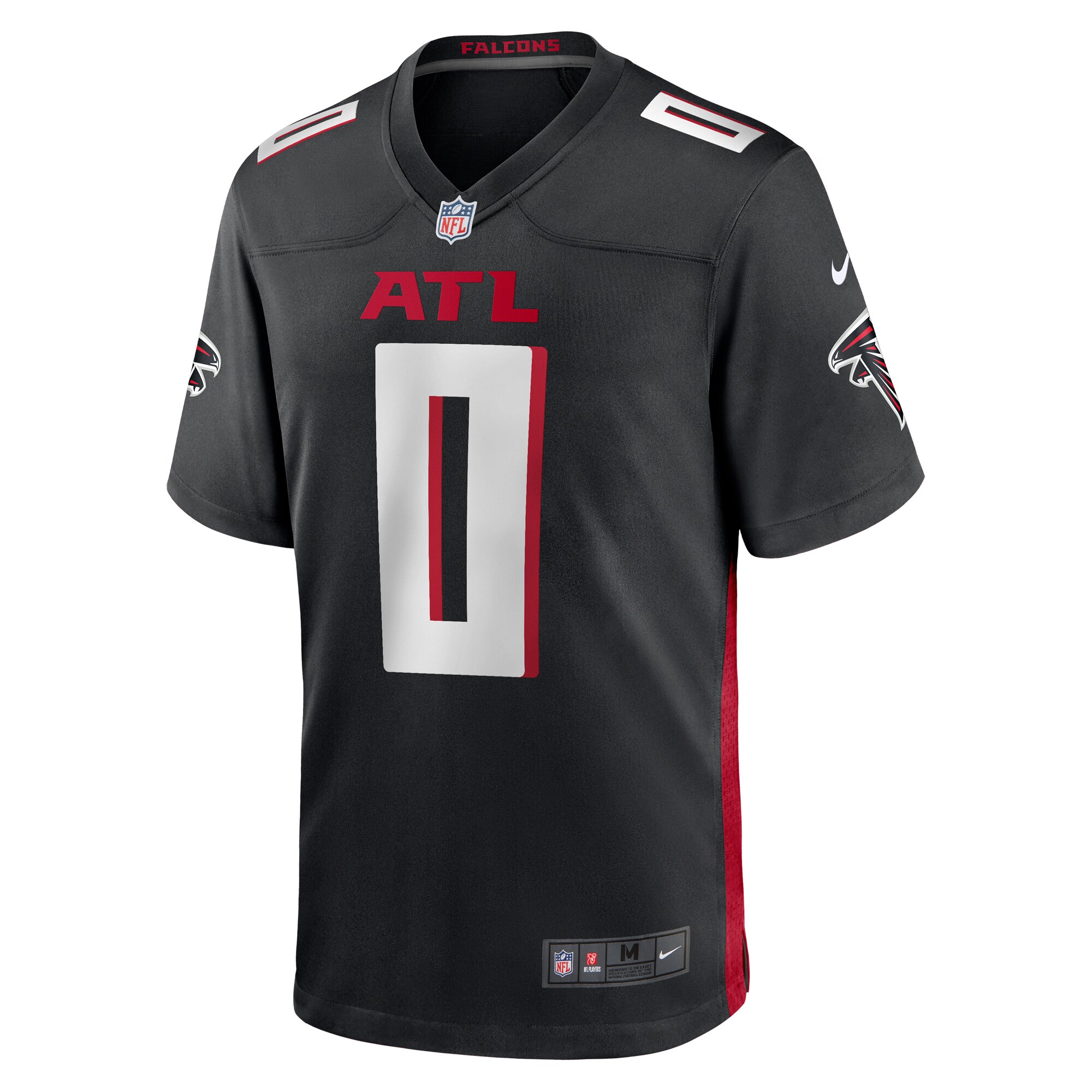 Lorenzo Carter Atlanta Falcons  Game Player Jersey - Black