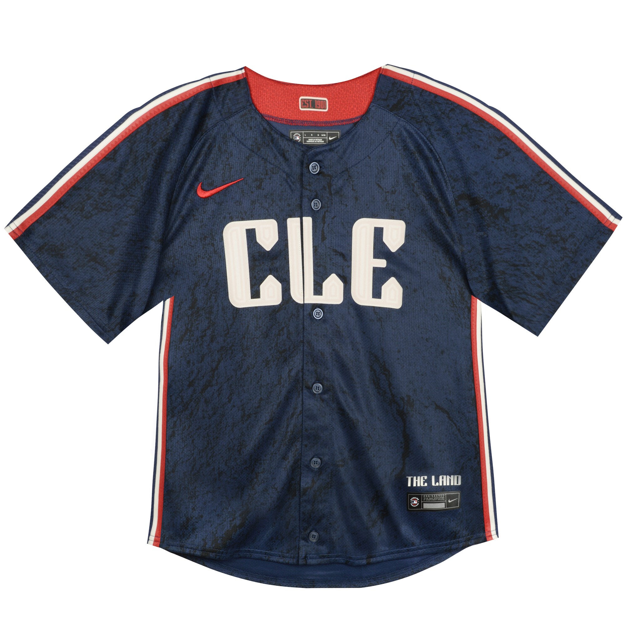 Jose Ramirez Cleveland Guardians Toddler 2024 City Connect Limited Jersey - Navy