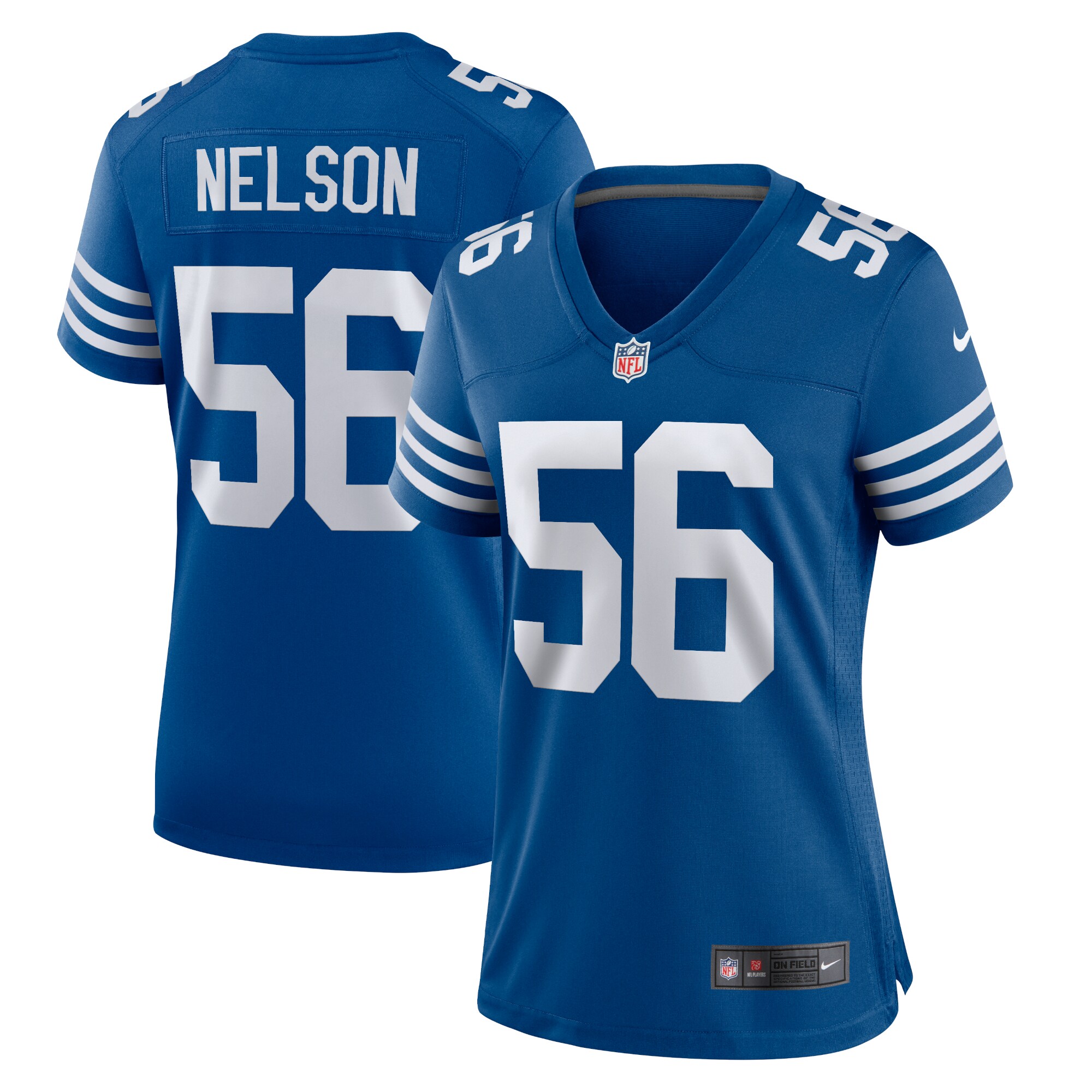 Quenton Nelson Indianapolis Colts Women's Alternate Game Jersey - Royal