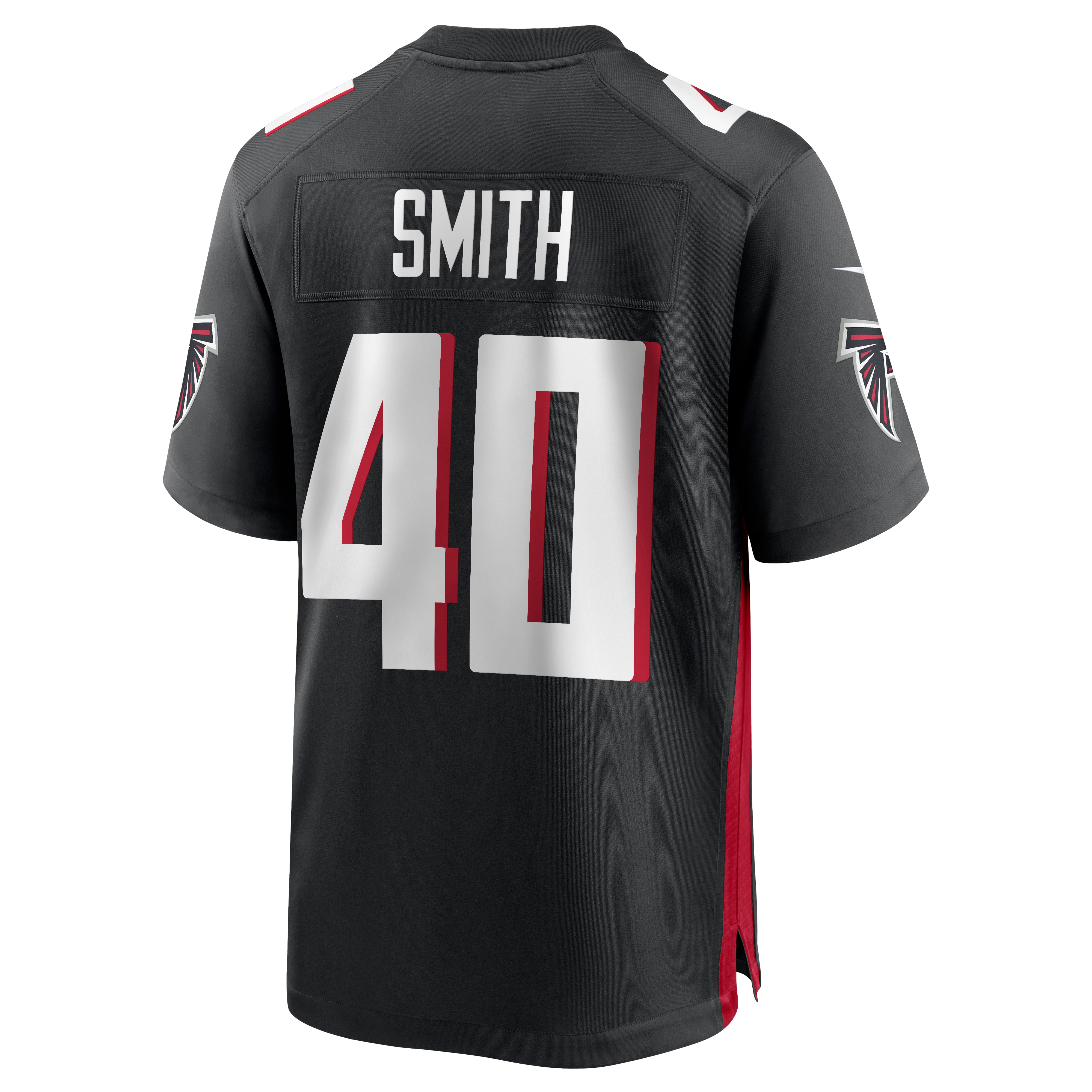 Keith Smith Atlanta Falcons  Game Jersey - Black