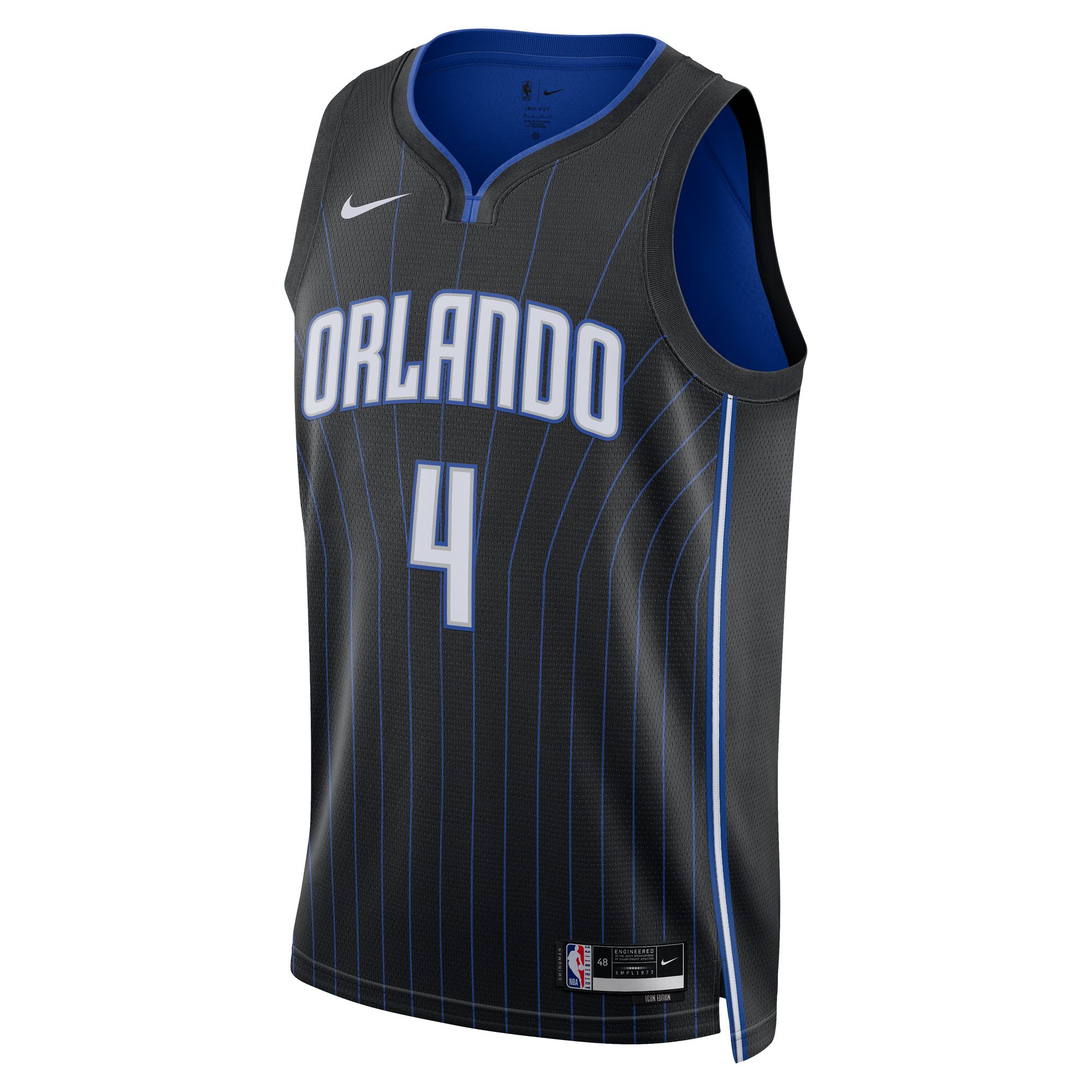 Jalen Suggs Orlando Magic Unisex Swingman Jersey - Icon Edition - Black