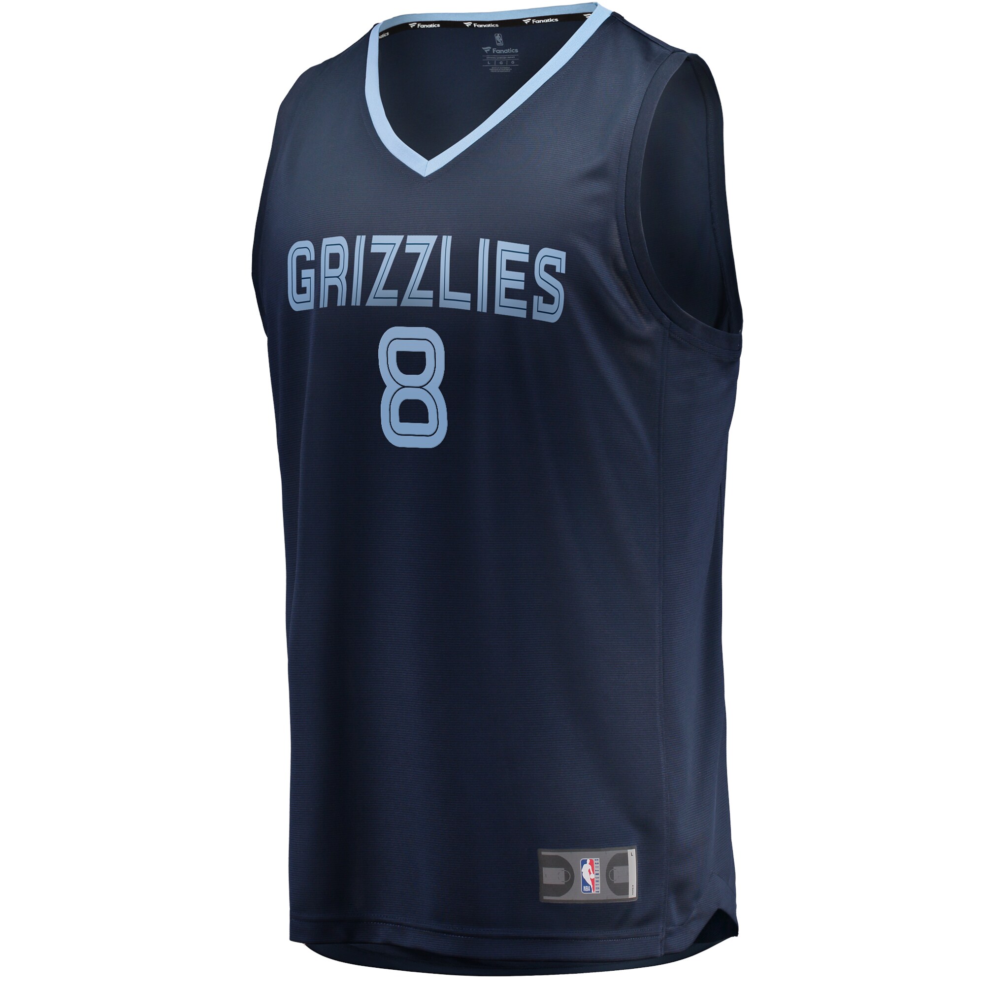 Memphis Grizzlies Fanatics Ziaire Williams Fast Break Replica Jersey Navy - Icon Edition