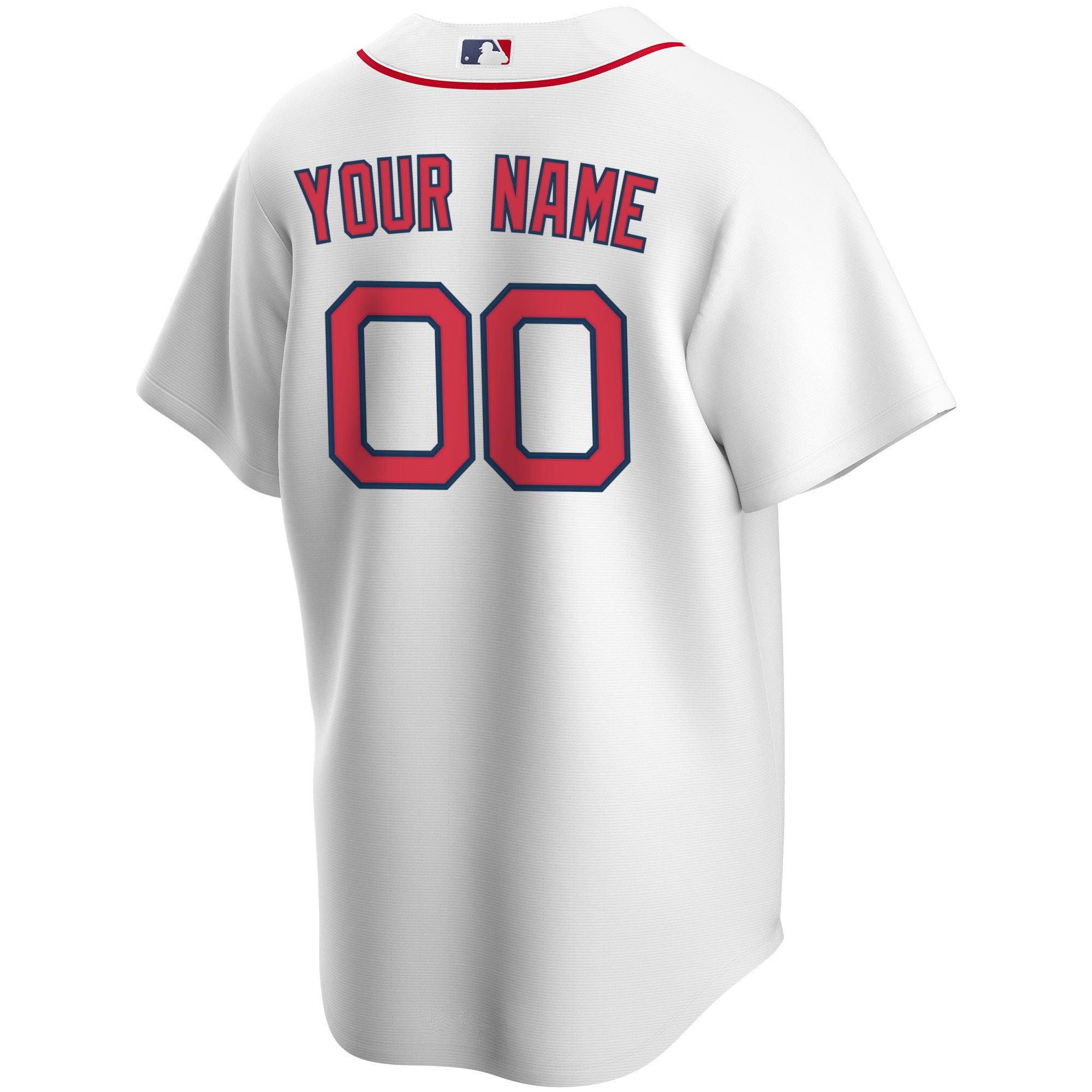 Boston Red Sox  Home Replica Custom Jersey - White