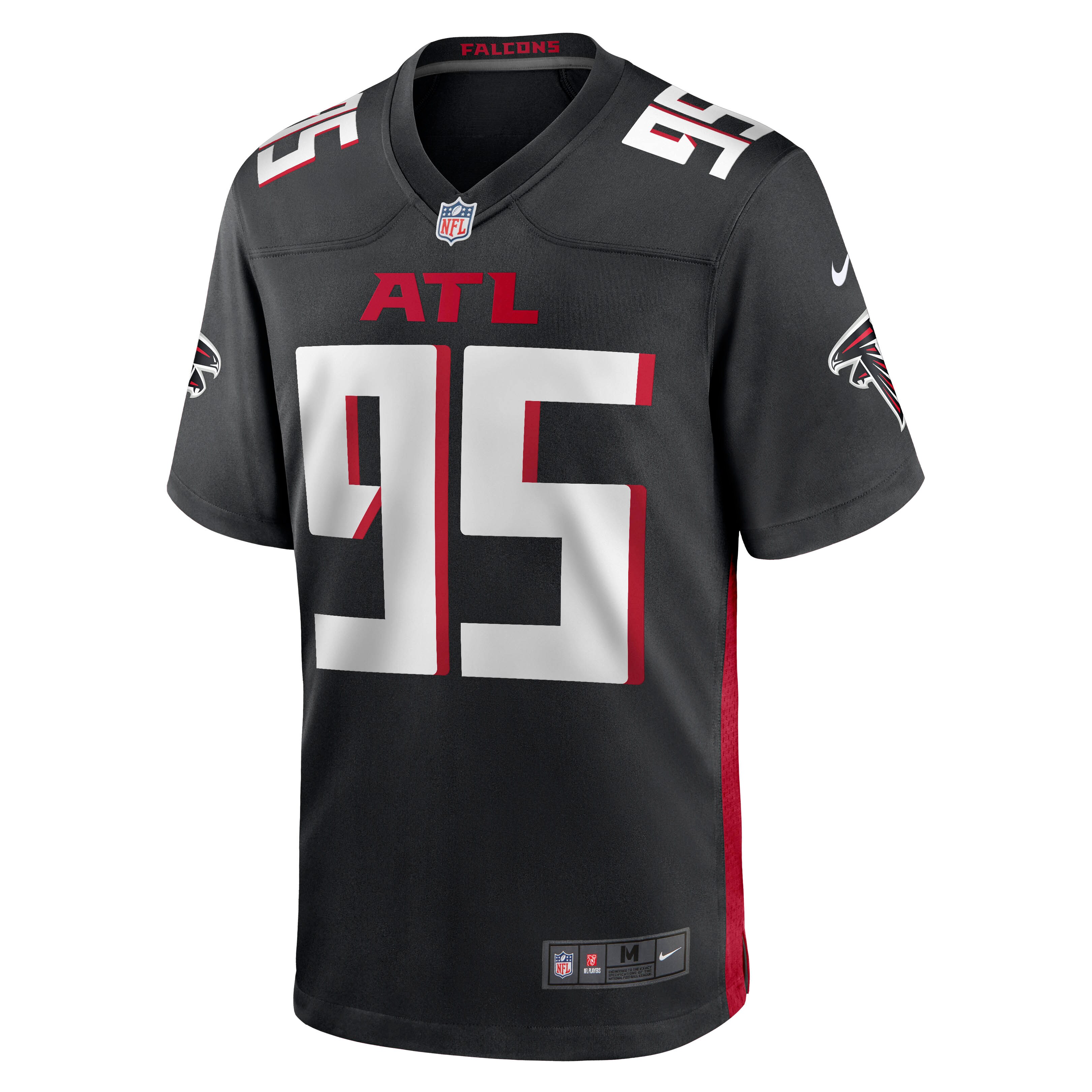 Ta'Quon Graham Atlanta Falcons  Game Jersey - Black