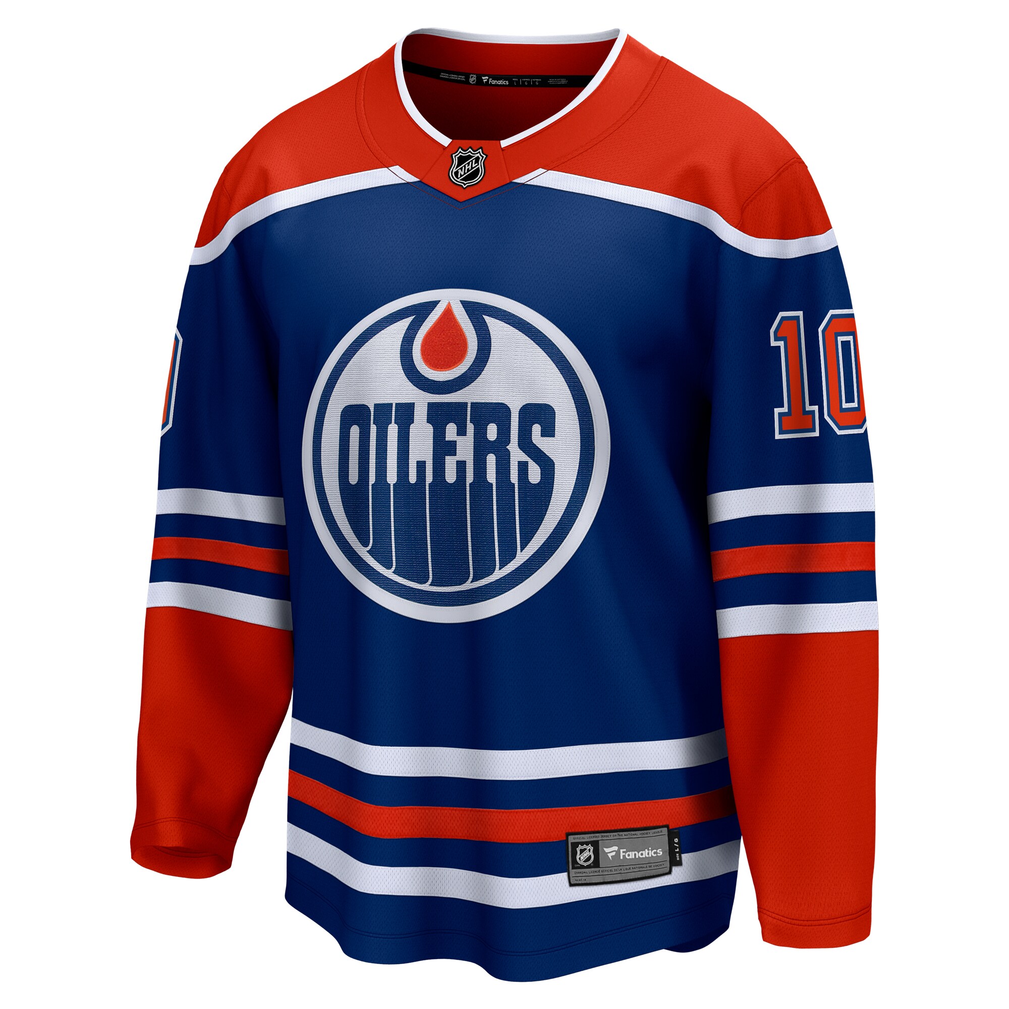 Derek Ryan Edmonton Oilers Fanatics Home Breakaway Jersey - Royal