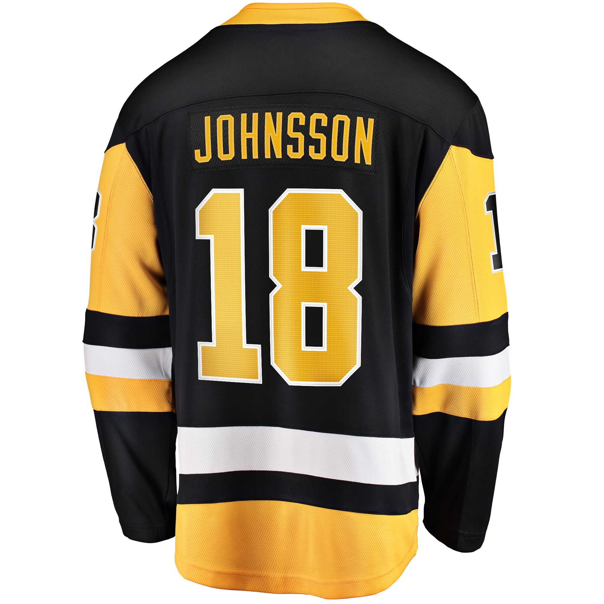 Andreas Johnsson Pittsburgh Penguins Fanatics Home Breakaway Jersey - Black