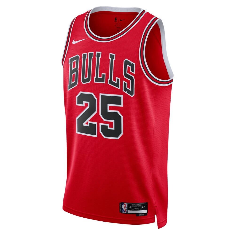 Dalen Terry Chicago Bulls Unisex 2022 NBA Draft First Round Pick Swingman Jersey - Icon Edition - Red