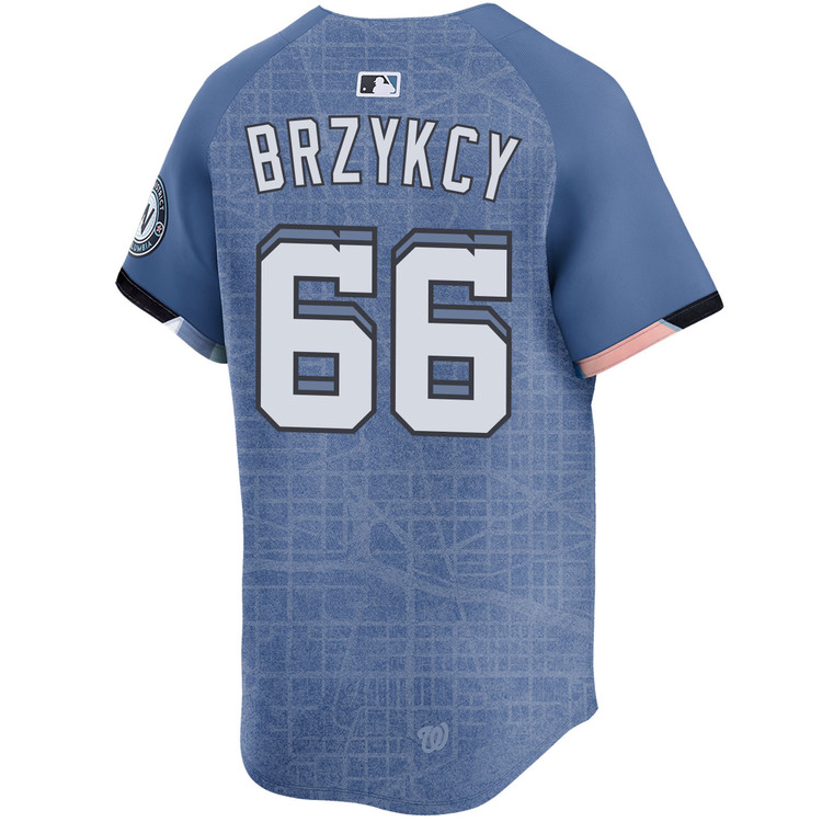 Zach Brzykcy Washington Nationals City Connect 2.0 Limited Jersey