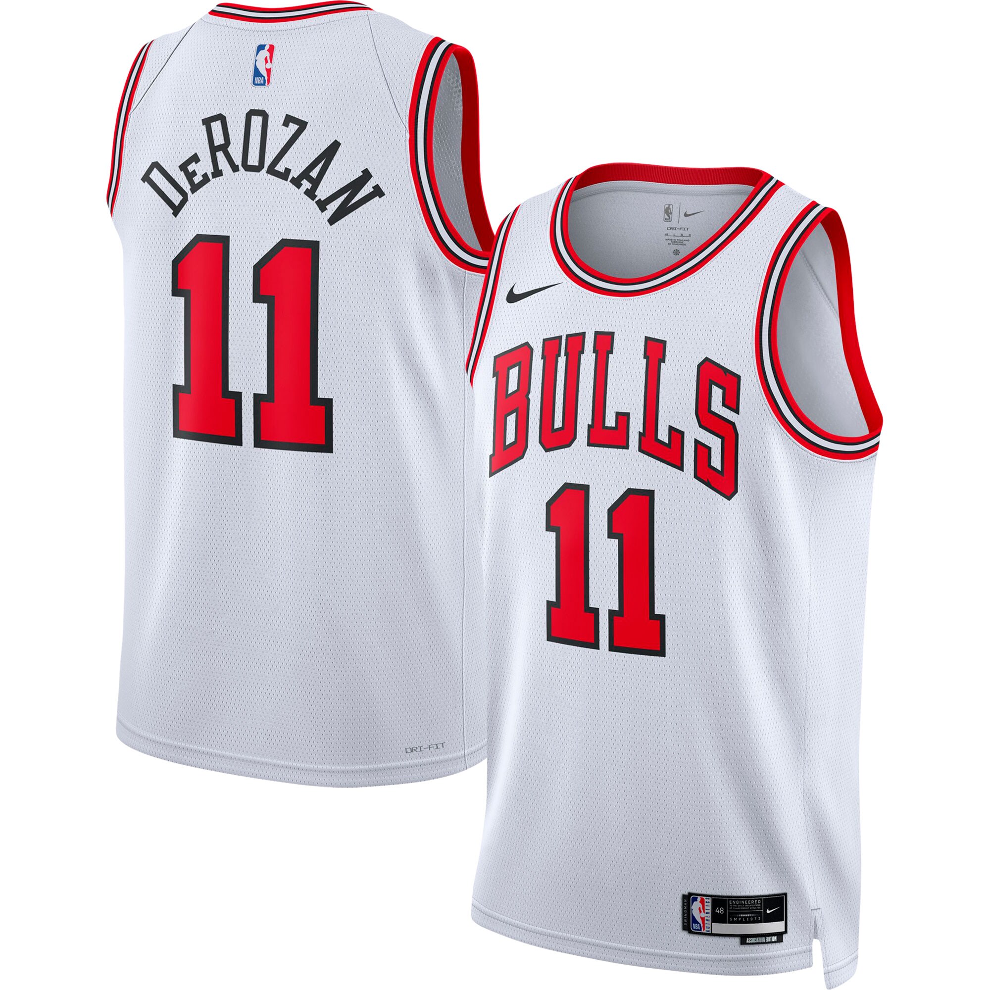 DeMar DeRozan Chicago Bulls Unisex 2022\/23 Swingman Player Jersey White - Association Edition