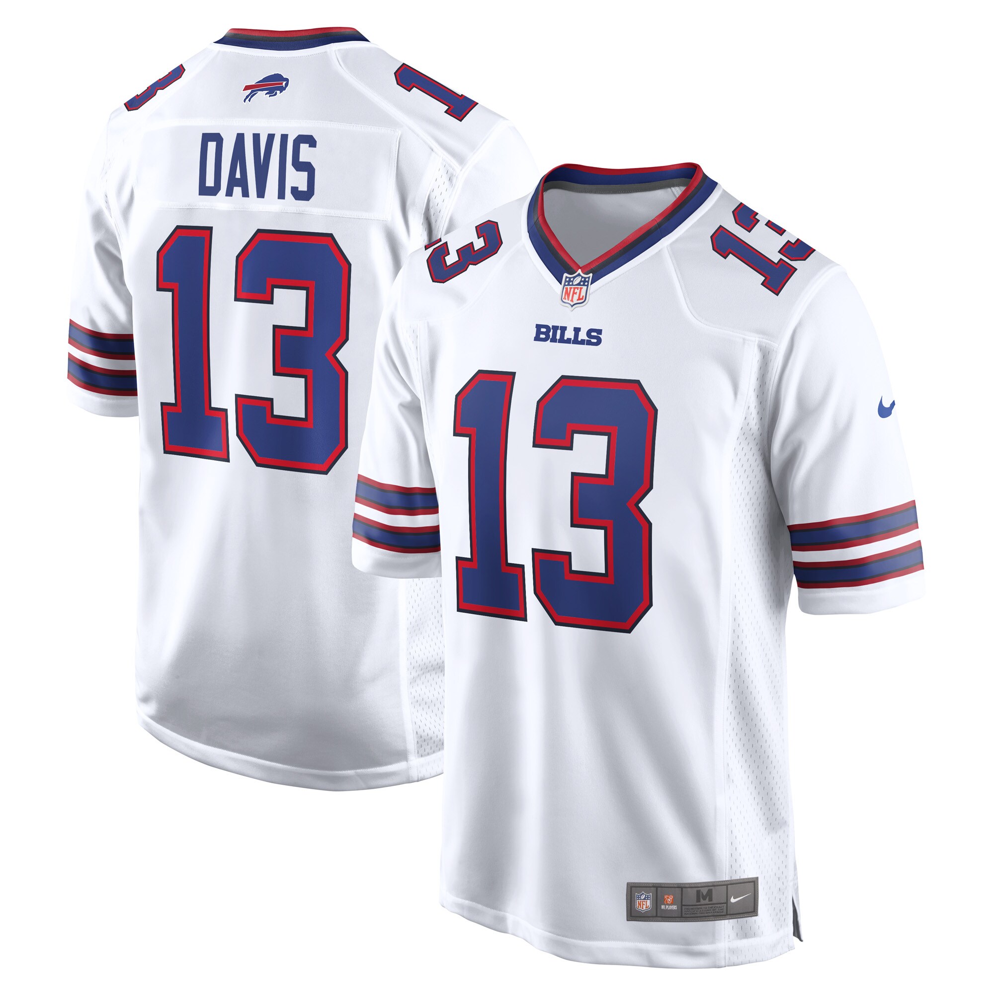 Gabe Davis Buffalo Bills  Game Player Jersey - White