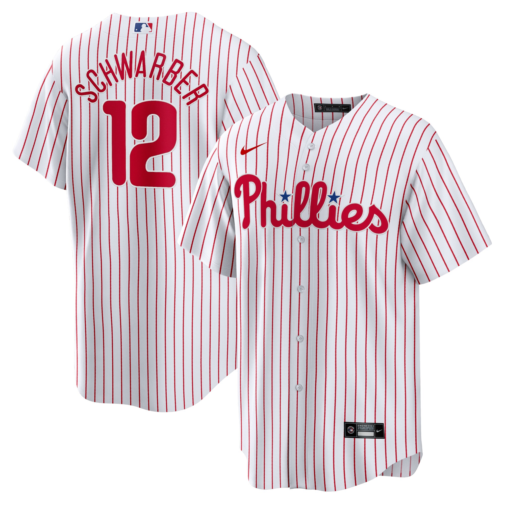 Kyle Schwarber Philadelphia Phillies  Replica Player Jersey - White