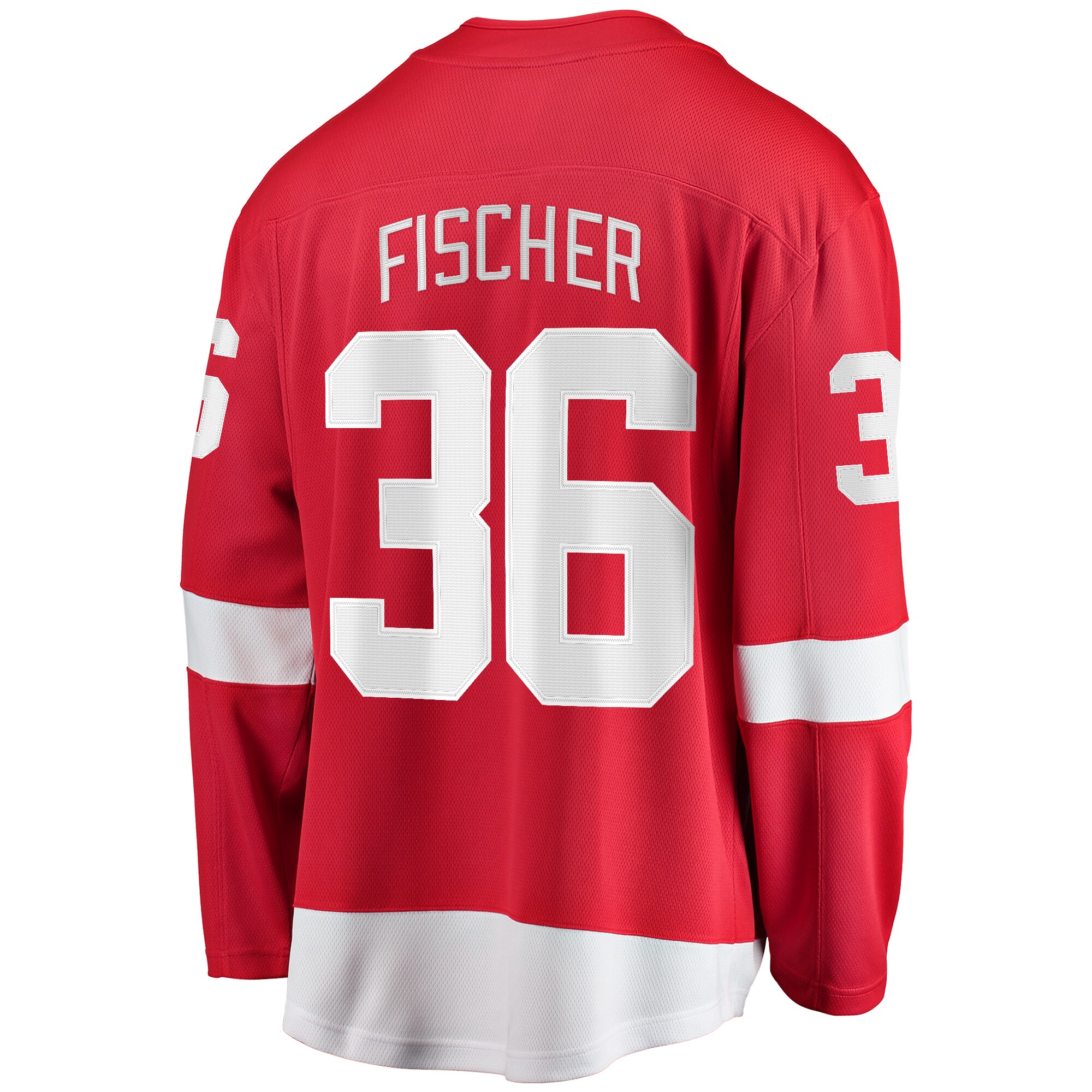 Christian Fischer Detroit Red Wings Fanatics Home Breakaway Jersey - Red