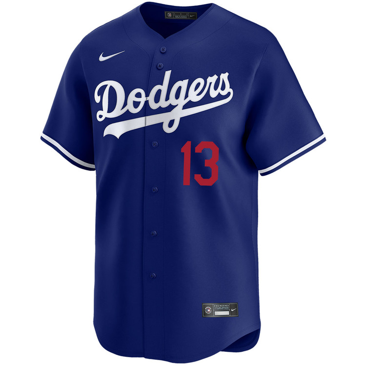 Max Muncy Los Angeles Dodgers Alternate Royal Limited Jersey