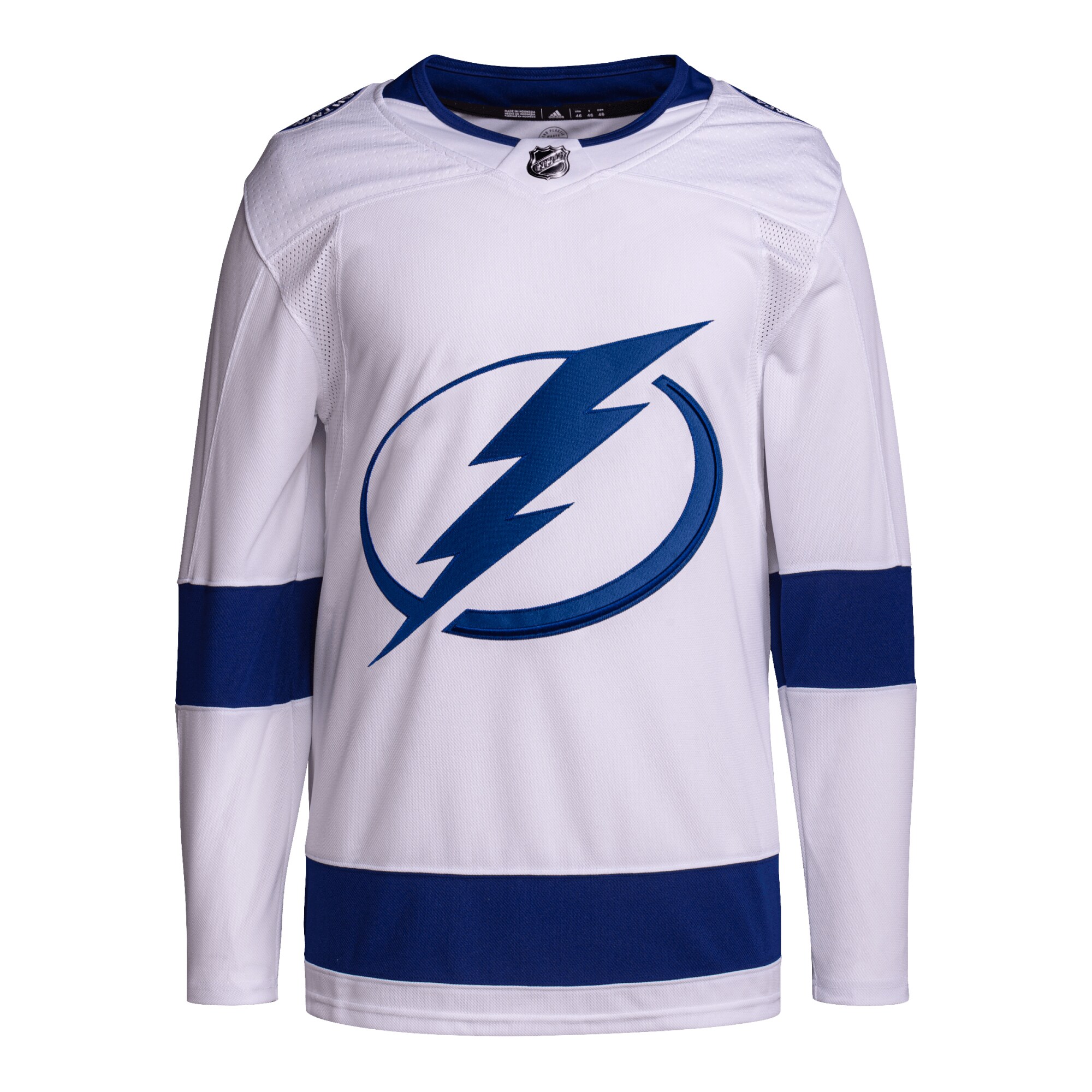 Tampa Bay Lightning adidas Away Primegreen Authentic Jersey White
