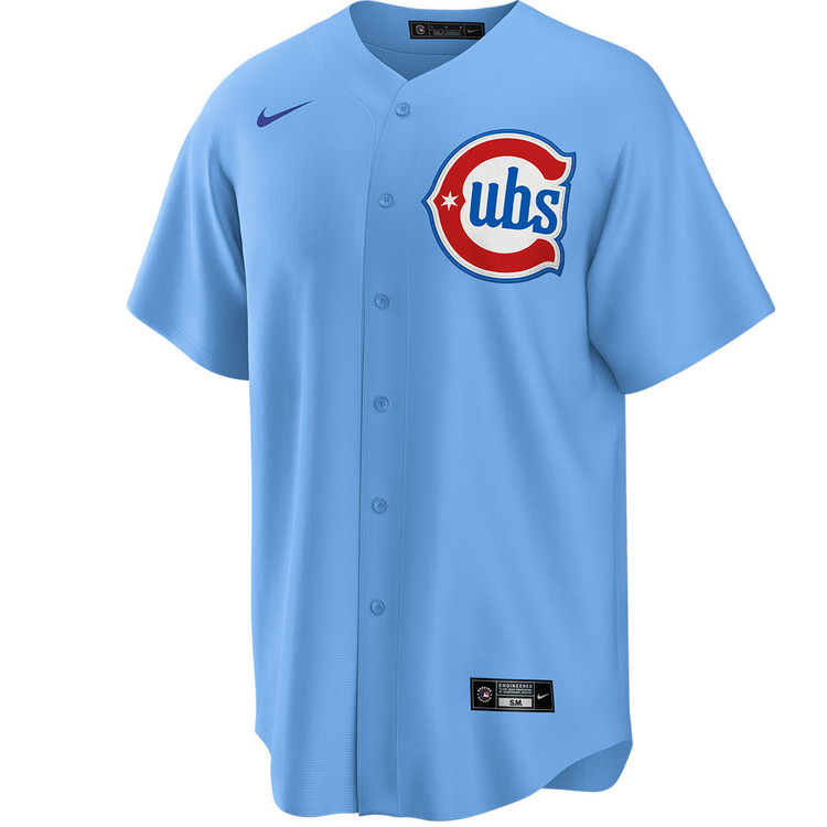 Chicago Cubs Personalized Blues Alternate Jersey