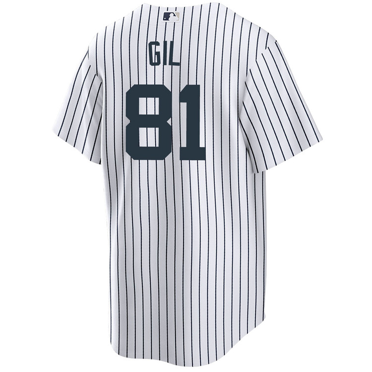 Luis Gil New York Yankees Youth Home World Series Jersey