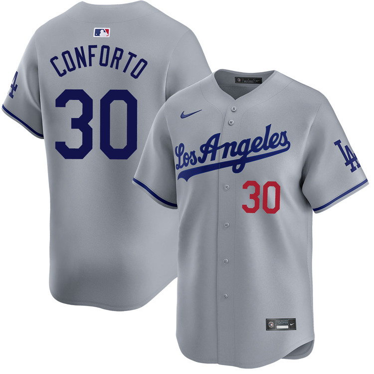 Michael Conforto Los Angeles Dodgers Road Limited Jersey