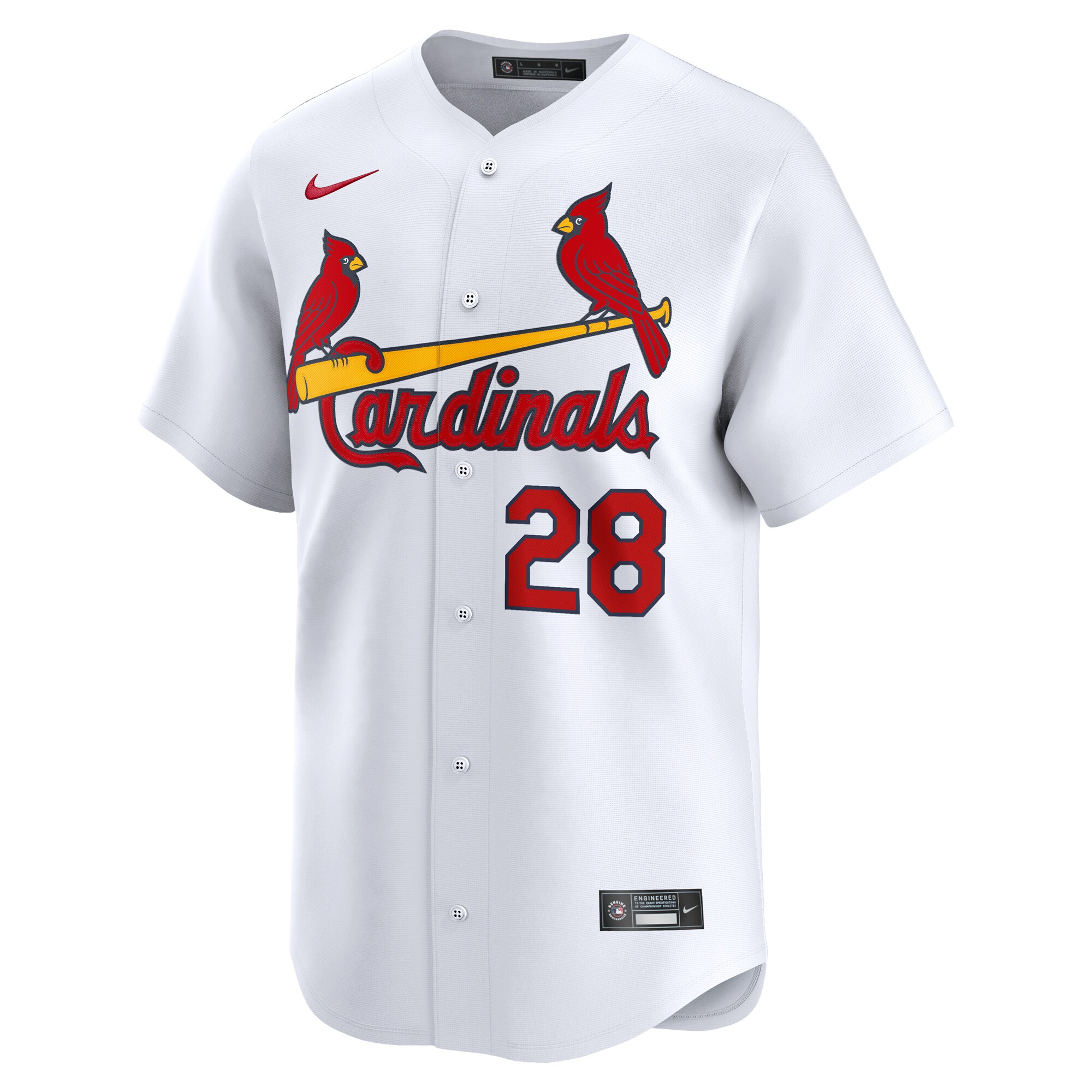 Nolan Arenado St. Louis Cardinals Youth Home Limited Player Jersey - White