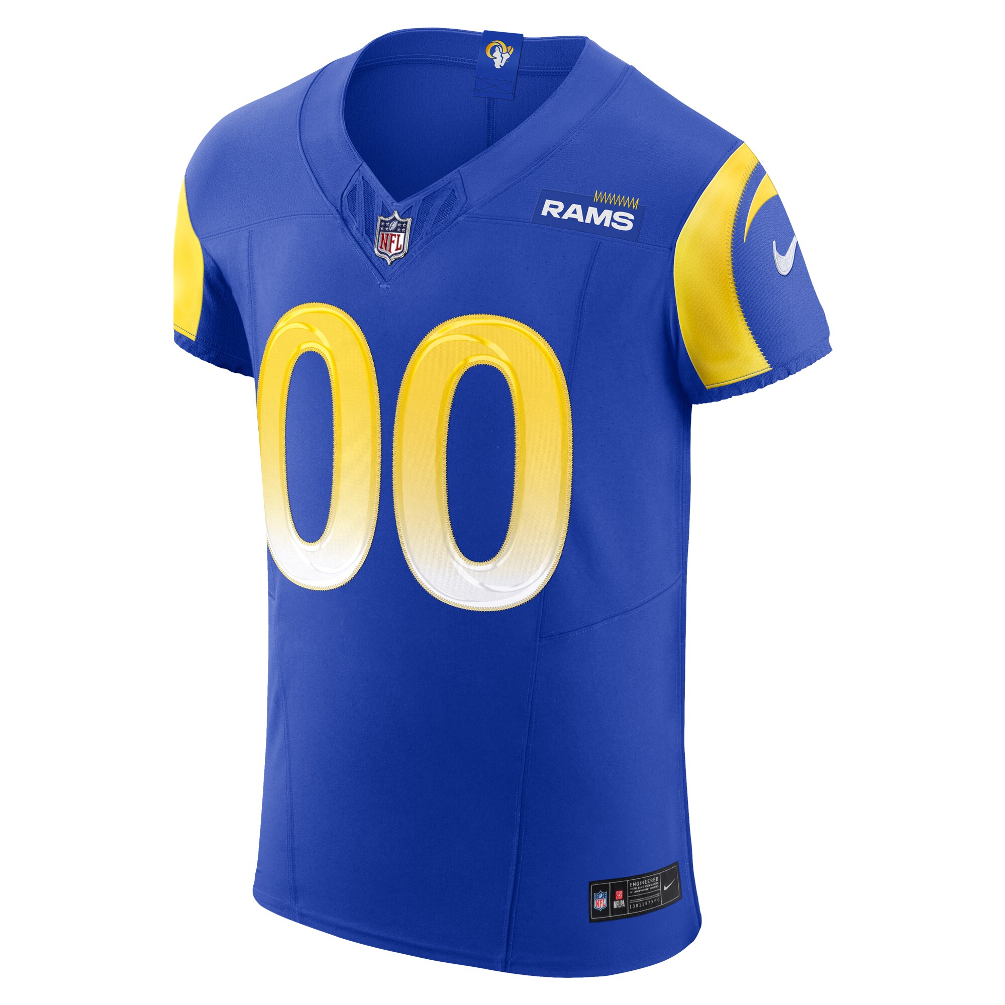 Los Angeles Rams   Vapor F.U.S.E. Elite Custom Jersey - Royal