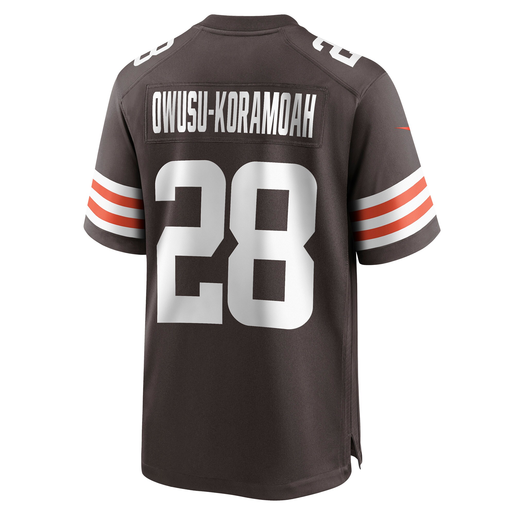 Jeremiah Owusu-Koramoah Cleveland Browns  Game Player Jersey - Brown