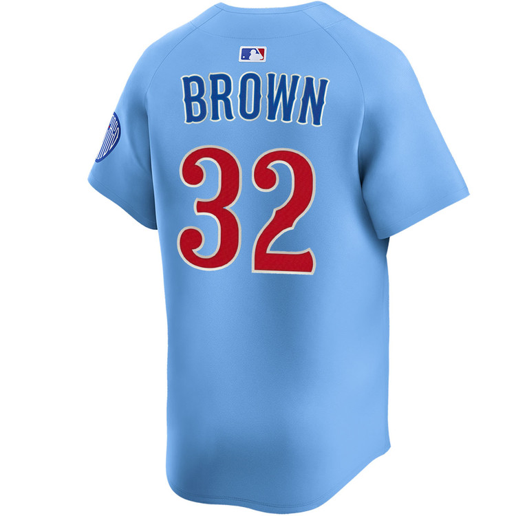 Ben Brown Chicago Cubs Blues Alternate Limited Jersey