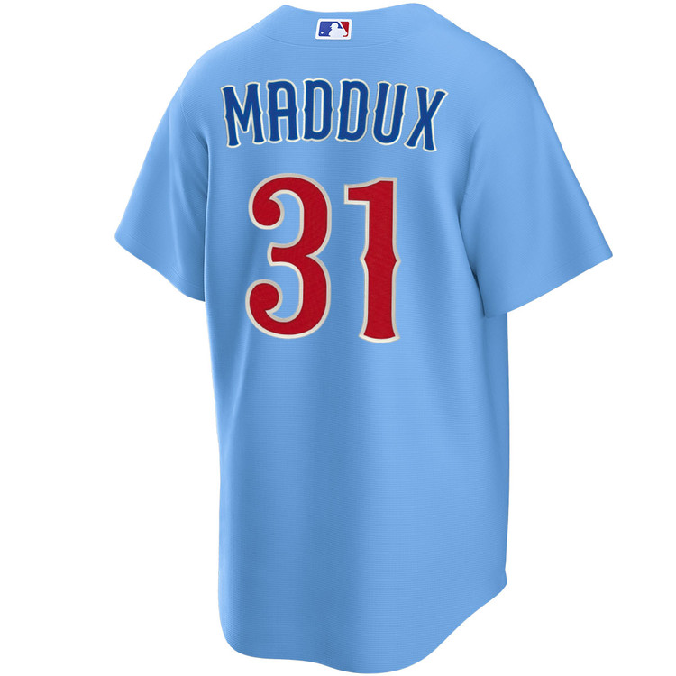 Greg Maddux Chicago Cubs Blues Alternate Jersey