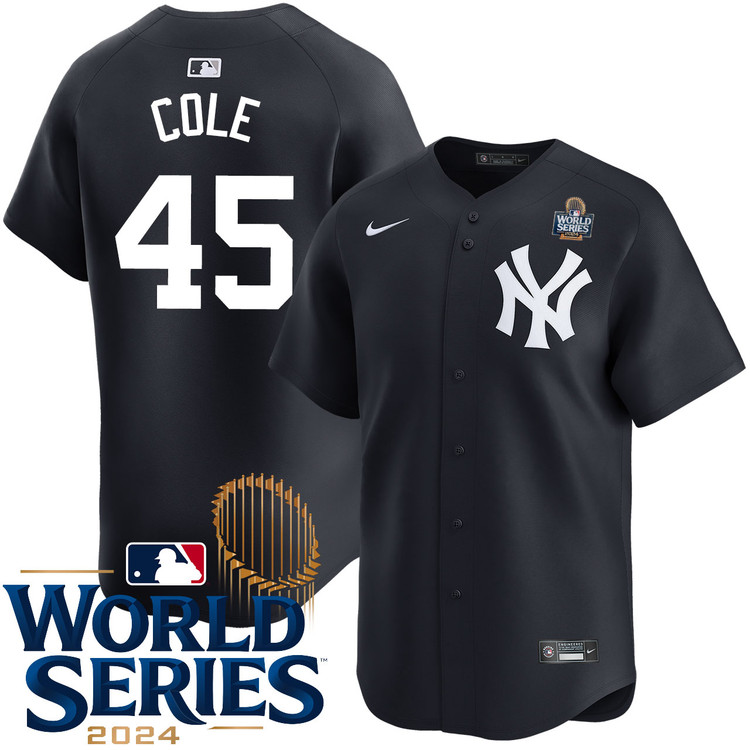 Gerrit Cole New York Yankees Alternate Limited World Series Jersey
