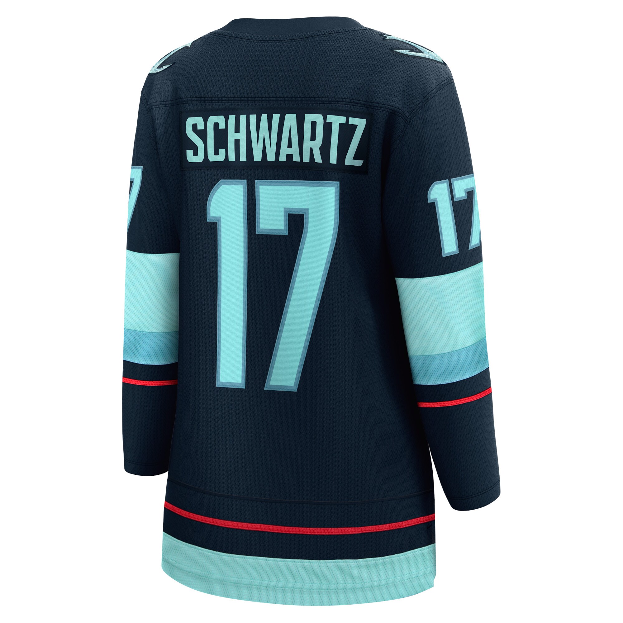 Jaden Schwartz Seattle Kraken Fanatics Women's Home Breakaway Player Jersey - Navy