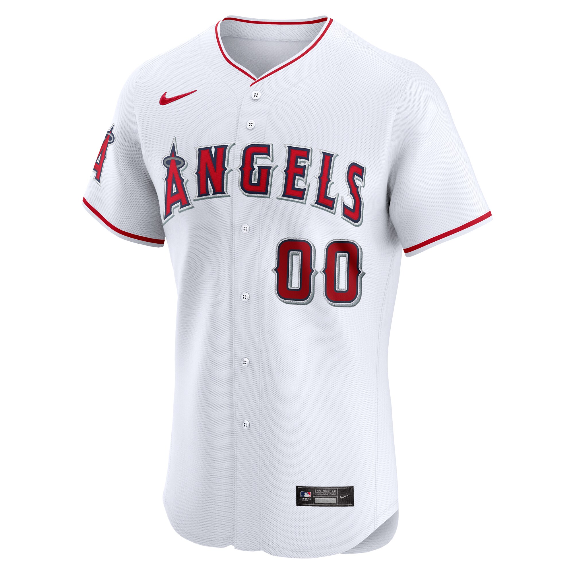 Los Angeles Angels  Home Elite Pick-A-Player Retired Roster Jersey - White