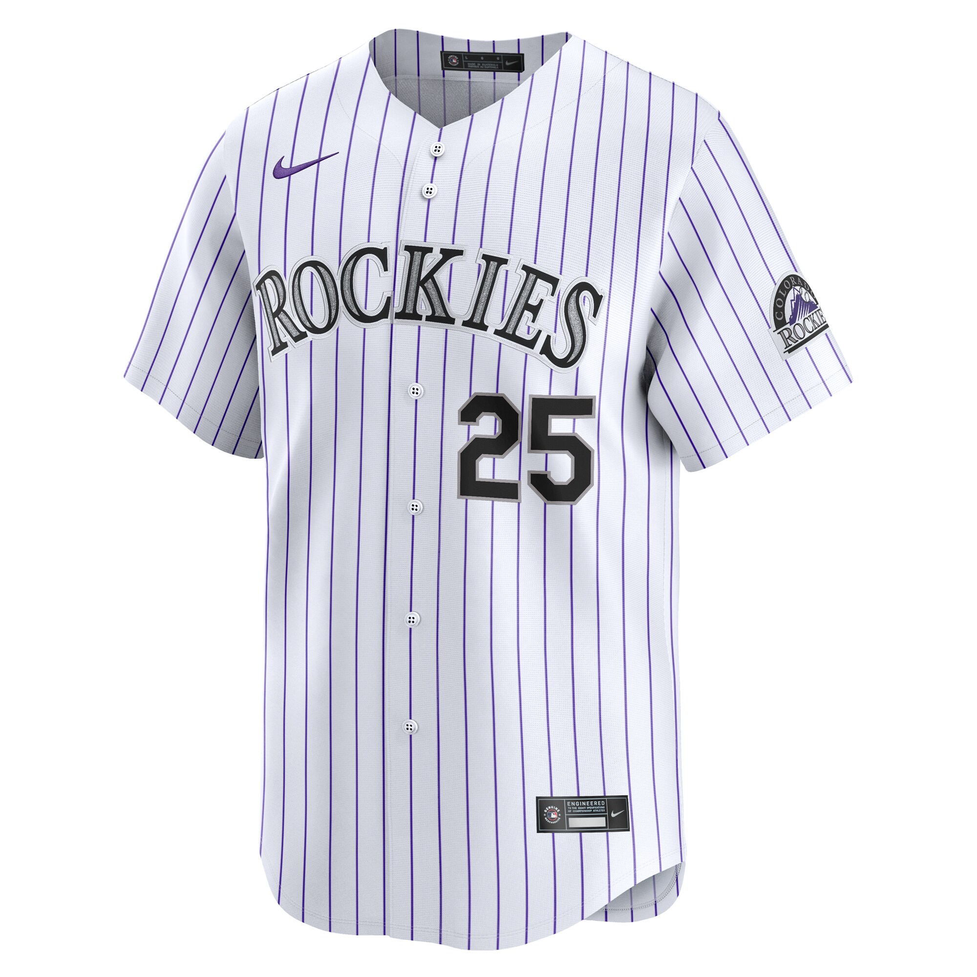 Jacob Stallings Colorado Rockies  Home Limited Player Jersey - White