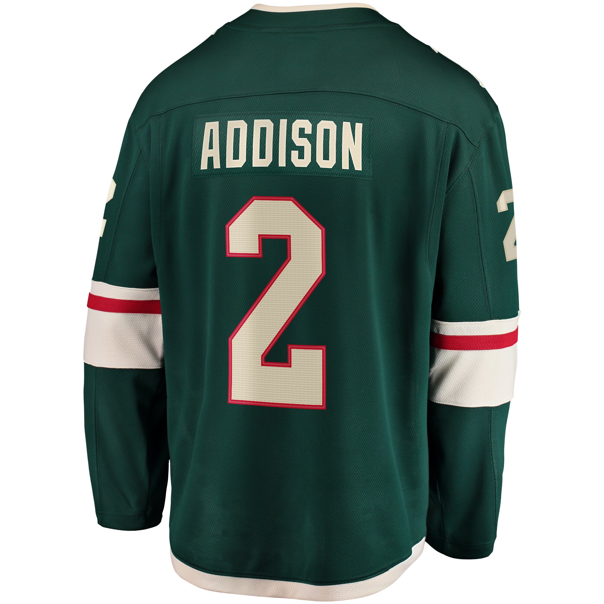 Calen Addison Minnesota Wild Fanatics Home Breakaway Player Jersey - Green