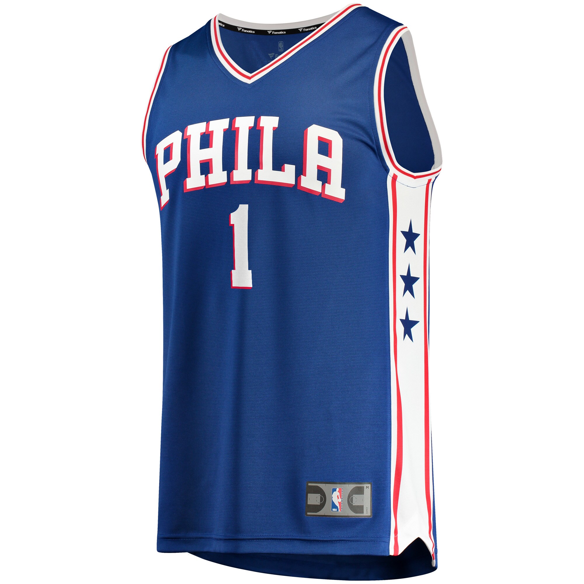 James Harden Philadelphia 76ers Fanatics Fast Break Replica Player Jersey Royal - Icon Edition