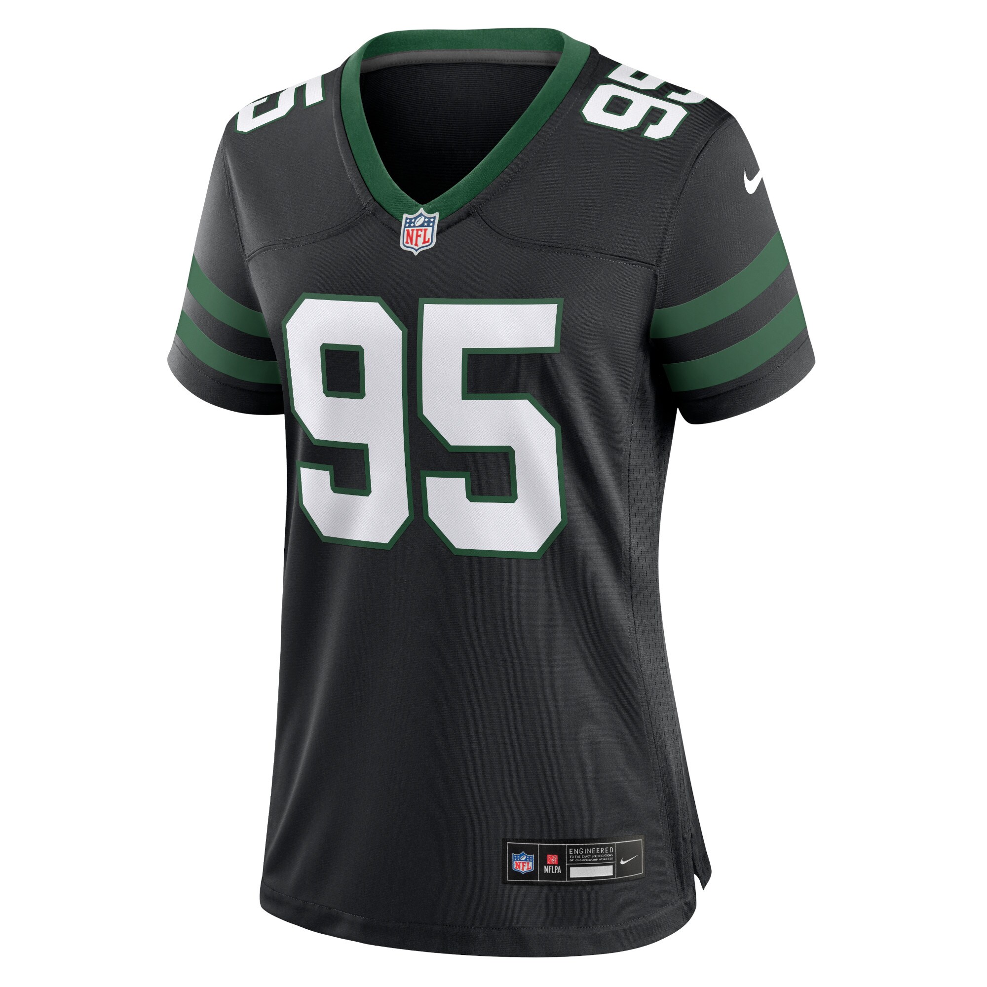 Quinnen Williams New York Jets Women's Alternate Game Jersey - Legacy Black