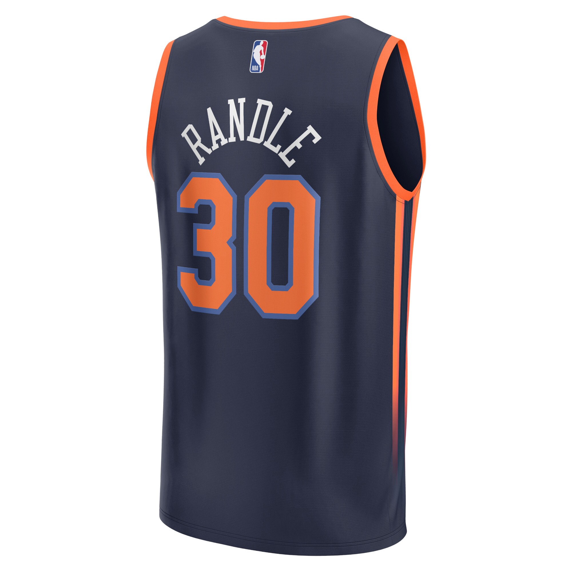 Julius Randle New York Knicks Fanatics Fast Break Replica Player Jersey - Statement Edition - Navy
