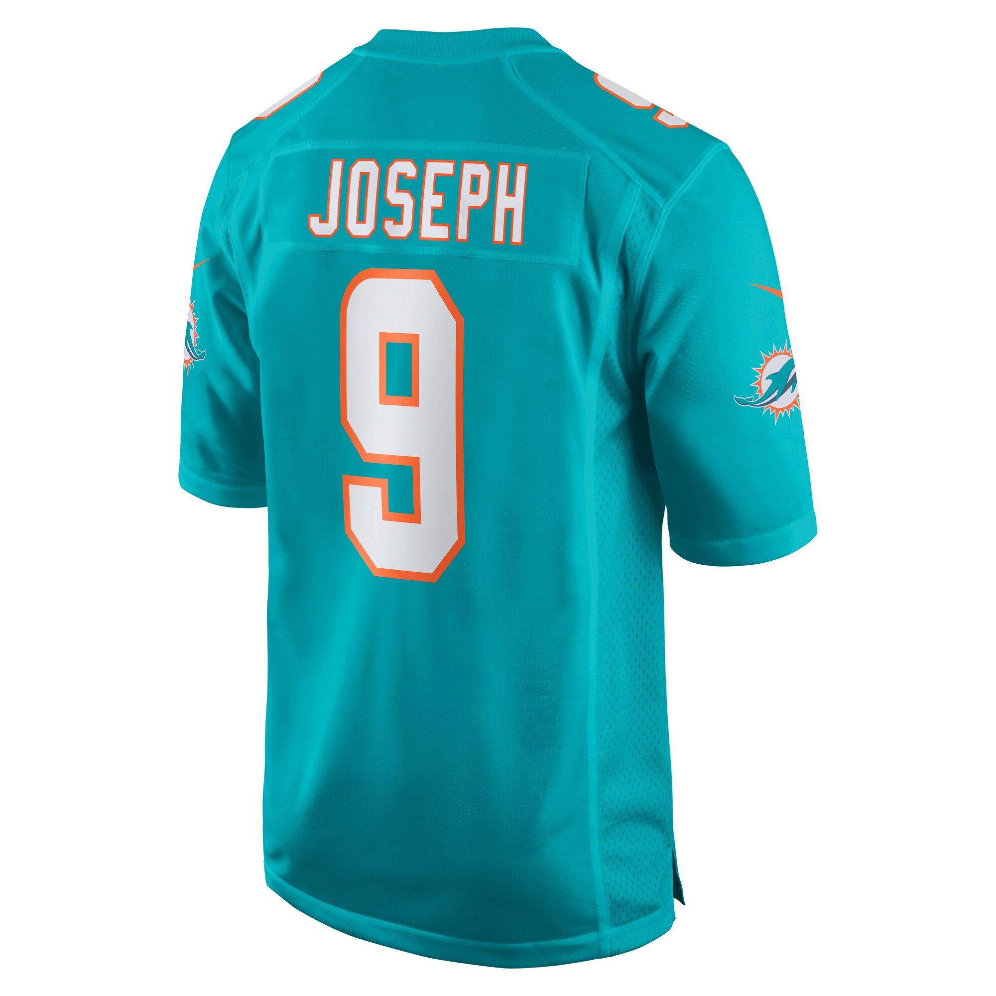 Kelvin Joseph Miami Dolphins  Team Game Jersey -  Aqua