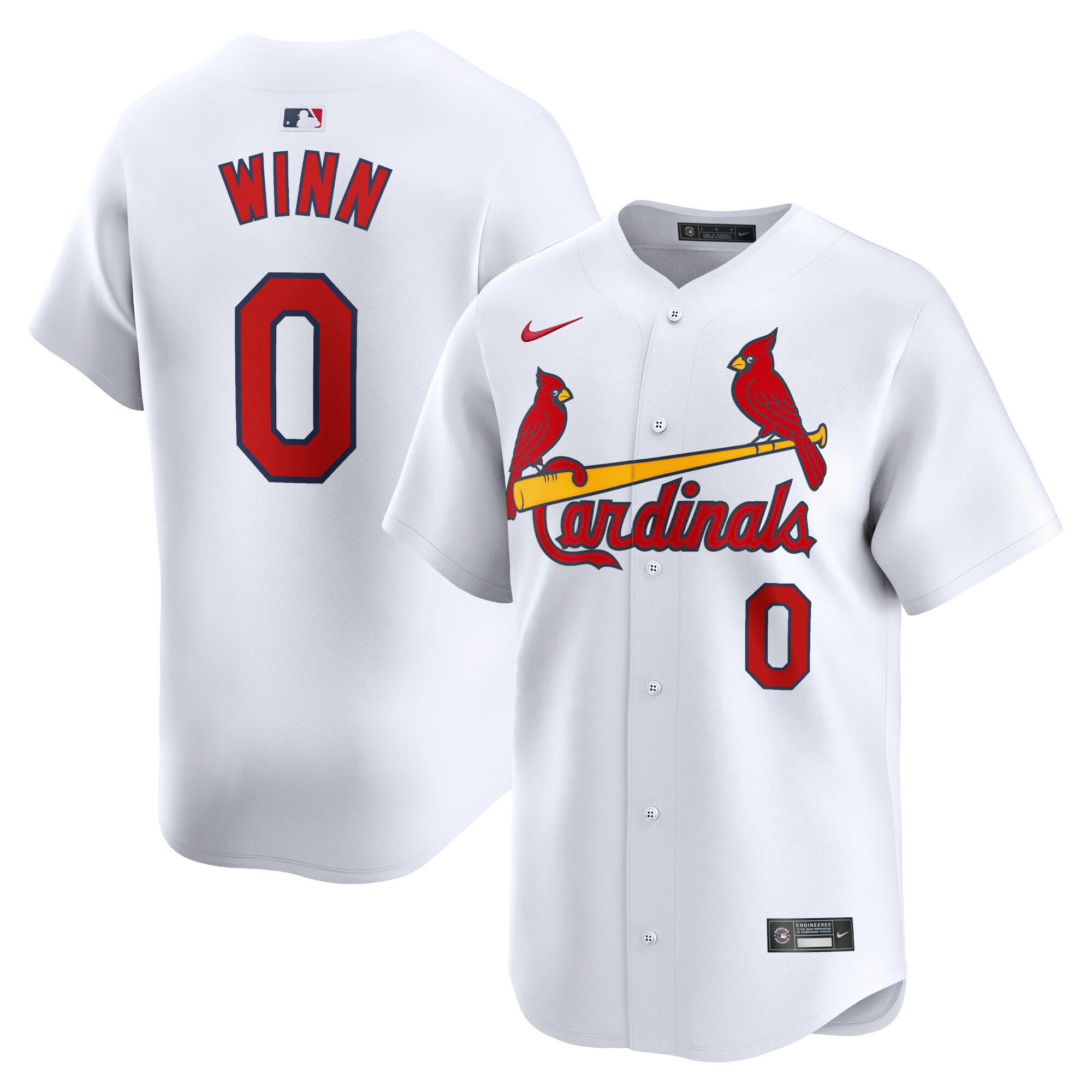 Masyn Winn St. Louis Cardinals  Home Limited Player Jersey - White