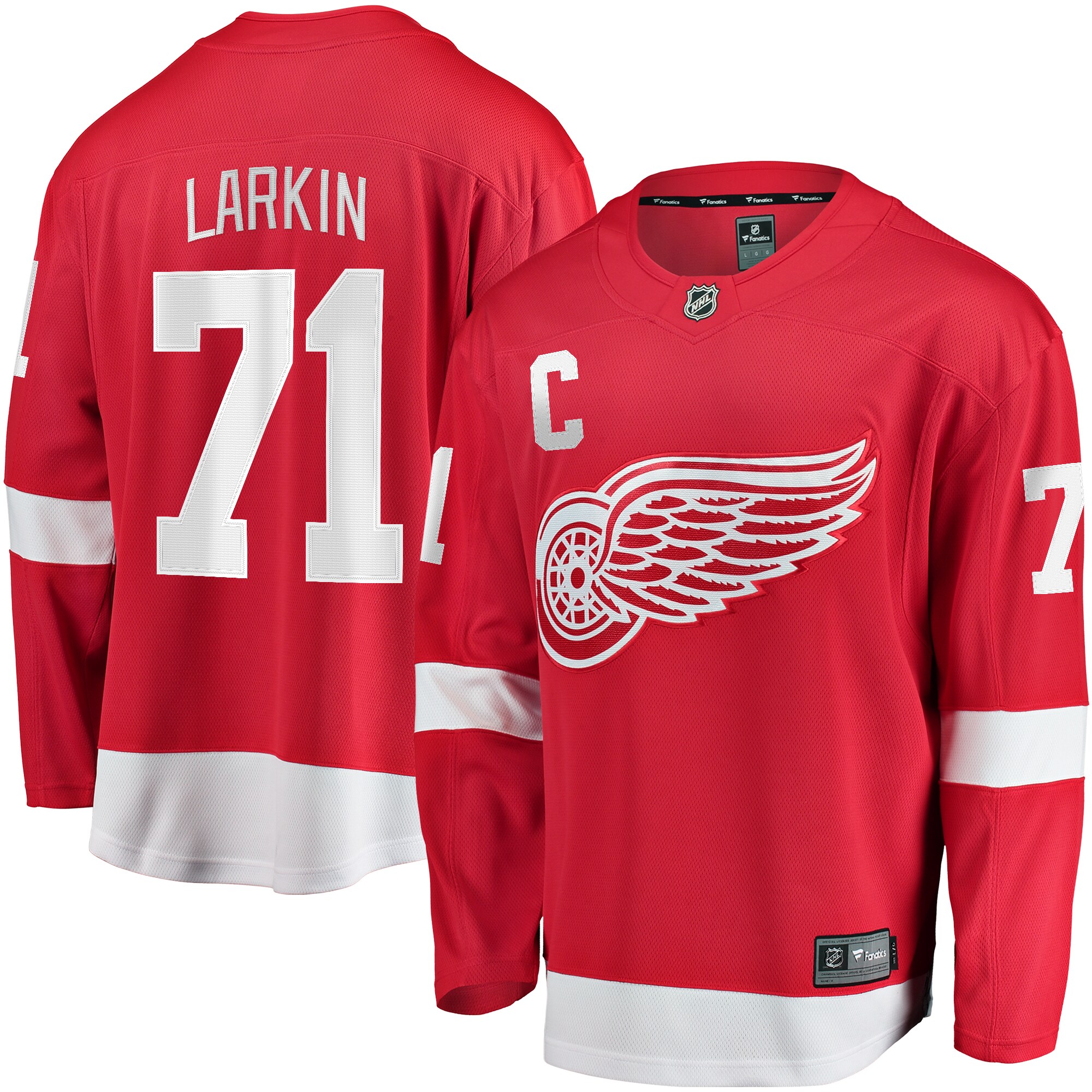 Dylan Larkin Detroit Red Wings Fanatics Home Breakaway Jersey - Red
