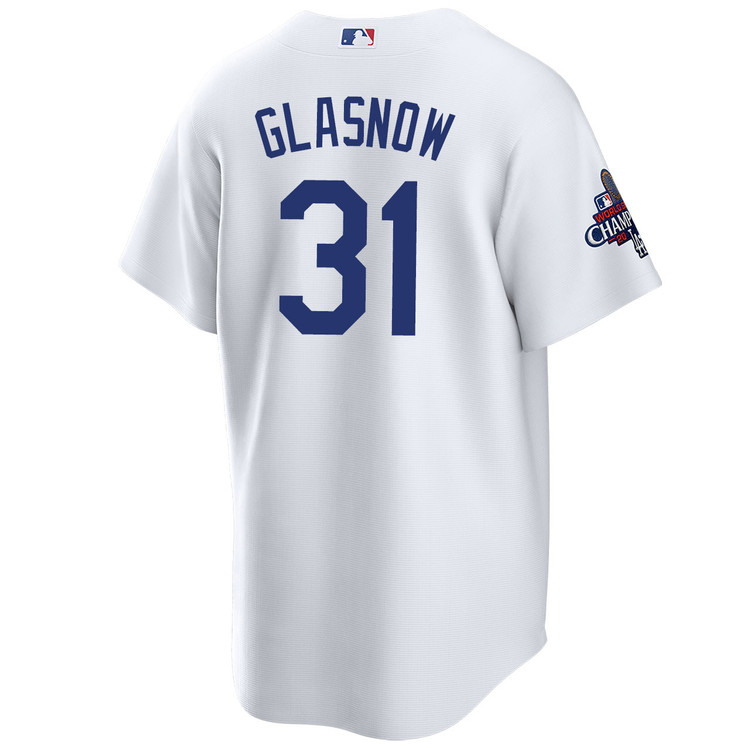 Tyler Glasnow Los Angeles Dodgers Home World Series Champions Jersey