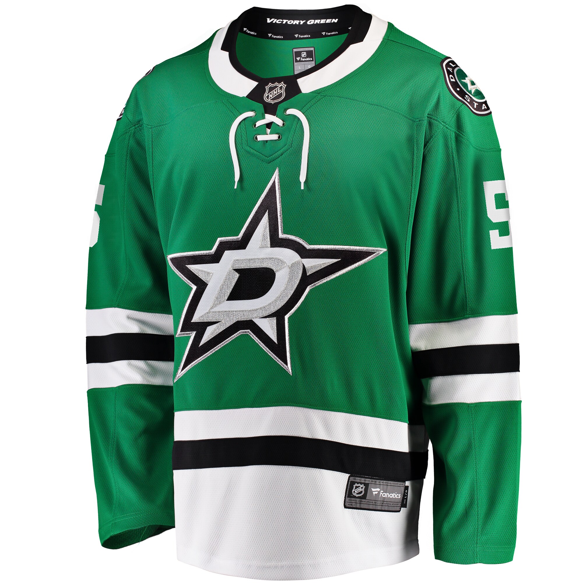 Nils Lundkvist Dallas Stars Fanatics Home Premier Breakaway Player Jersey - Kelly Green